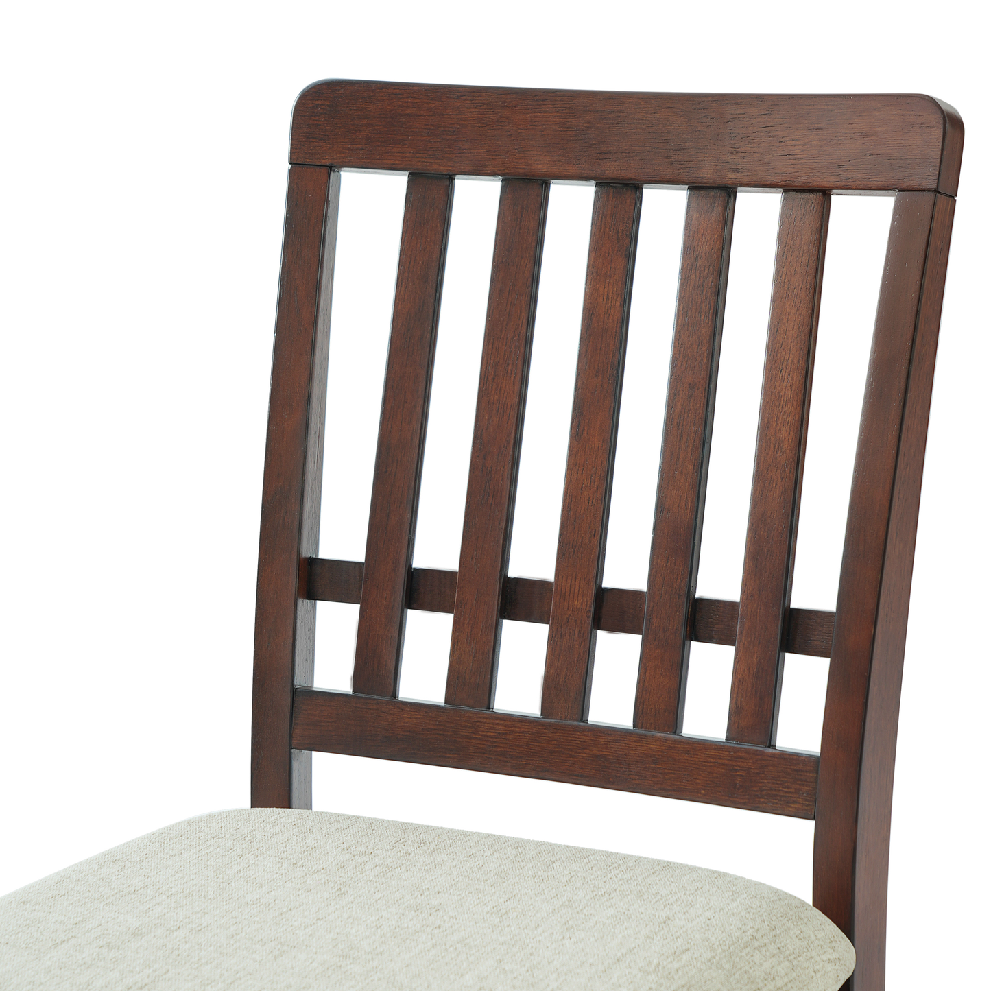 Folding Wood Dining Table + Upholstered Chairs Set for 2~4 People | Drop-Leaf Round Table, 250 lbs Capacity, 3 Color Options
