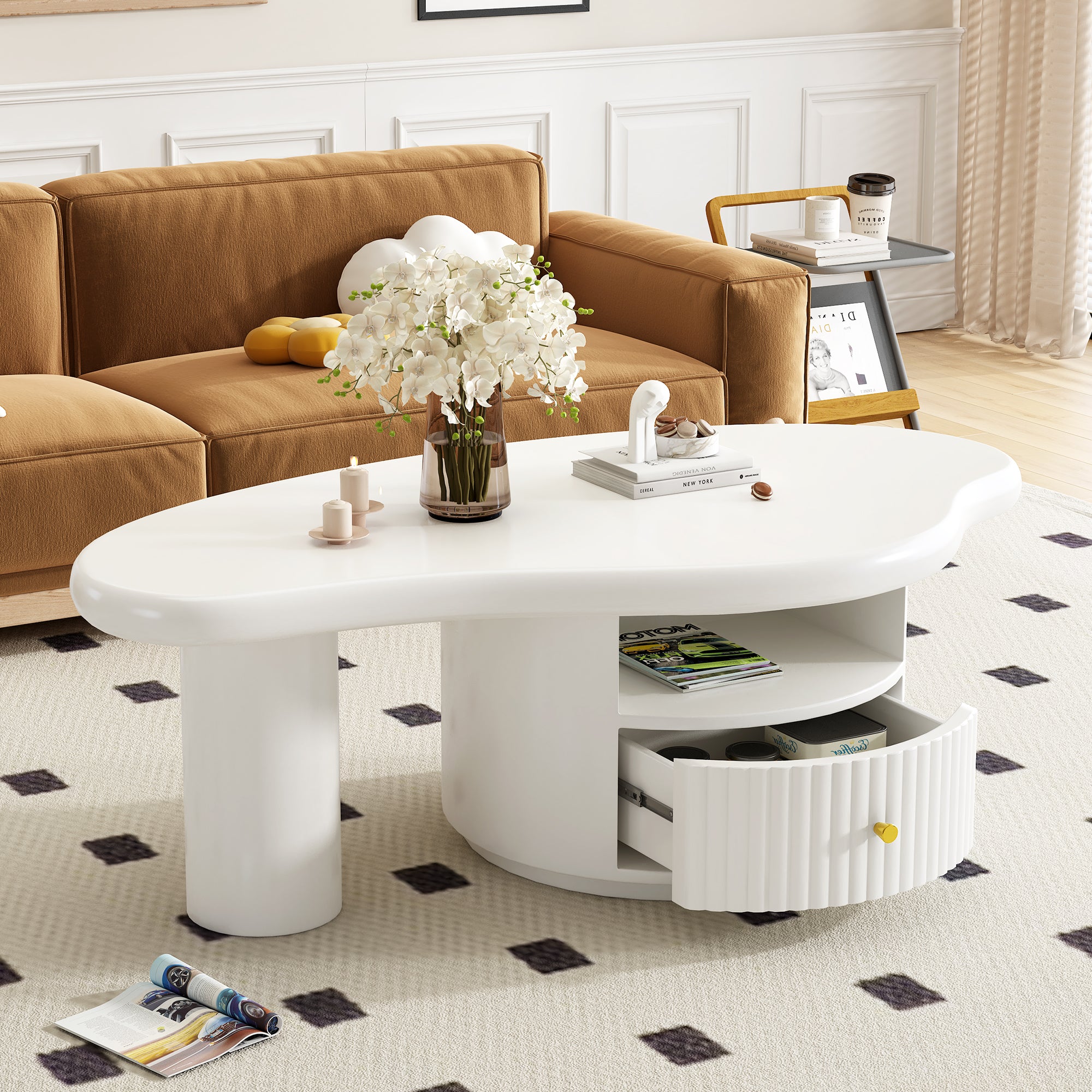 Cloud - Shaped Coffee Table: An Irregular Design for Modern Interiors ...