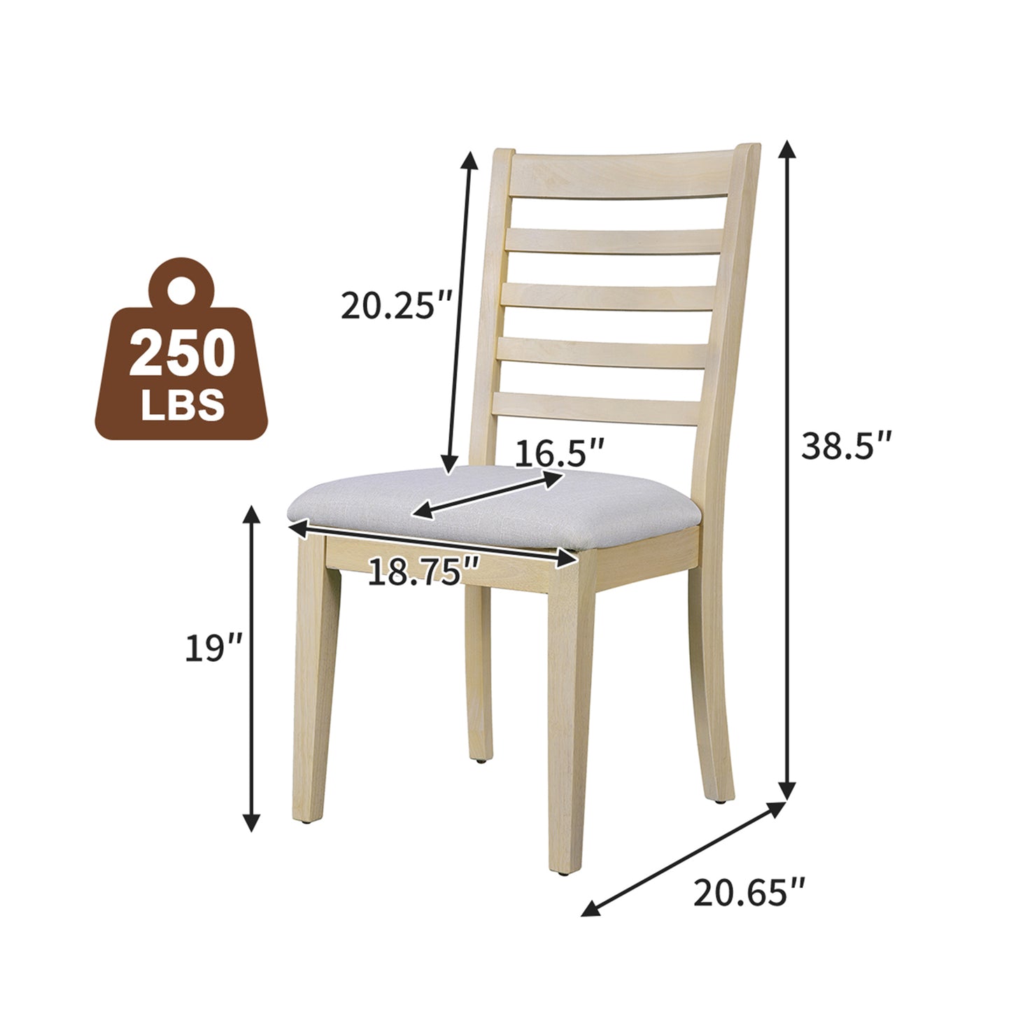 Extendable Farmhouse Wooden Kitchen Table: Removable Leaf, Seats 4 - 8