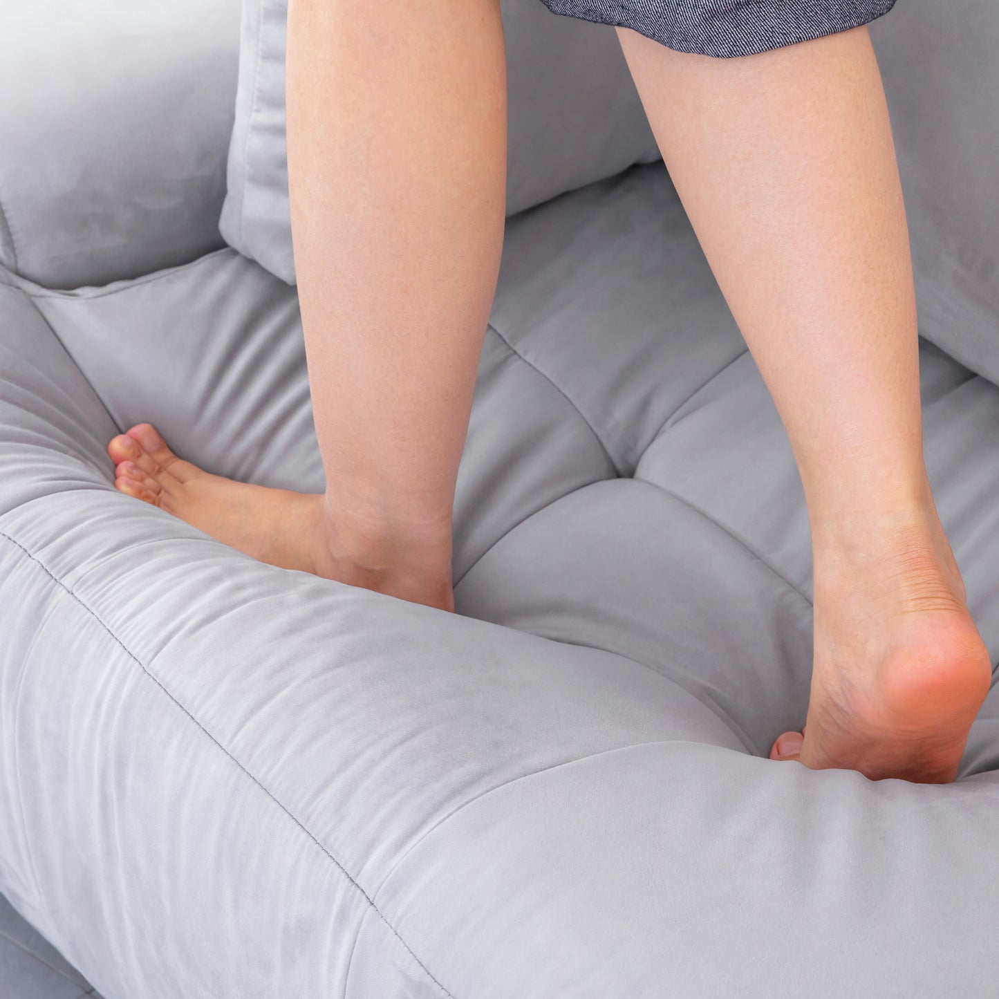 86.6″ Large Two - Seat Sofa: Modern Upholstered Comfor