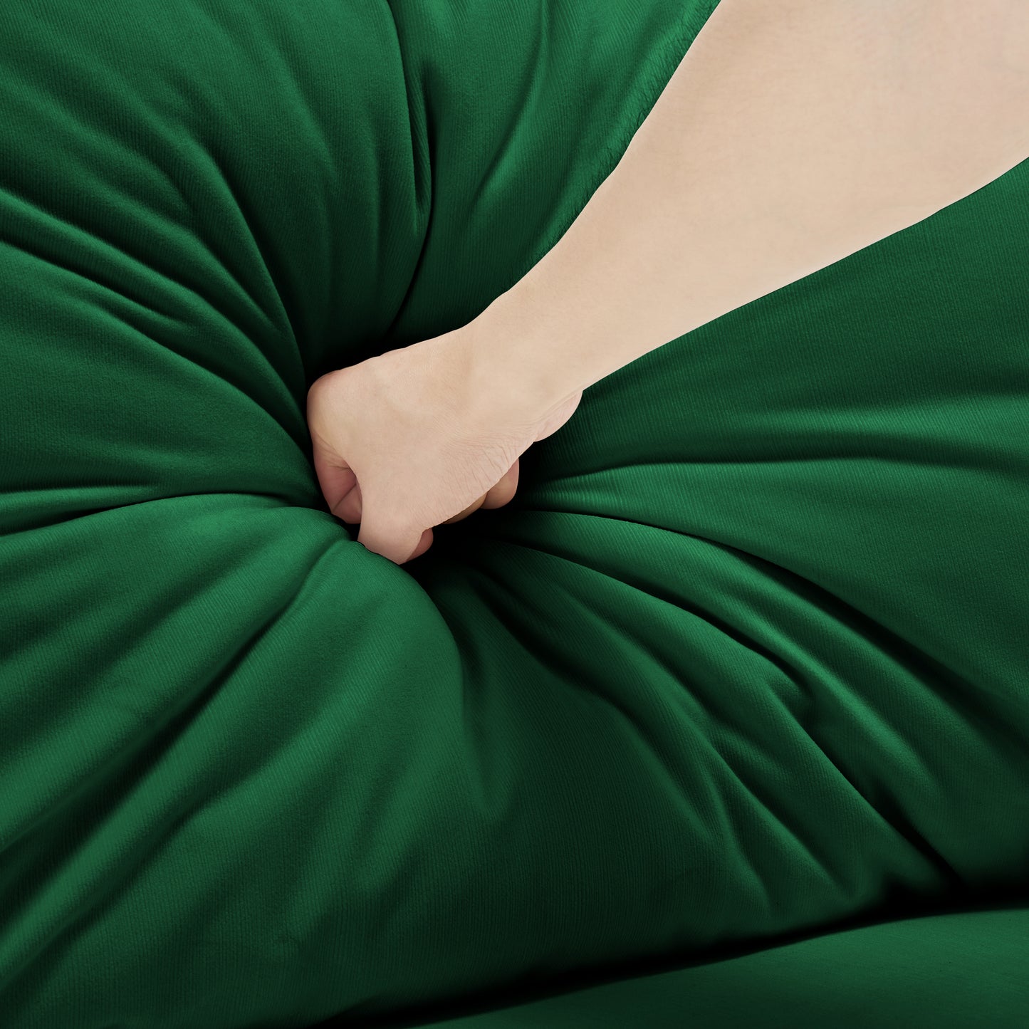 Deep - Seat Living Room Sofa: Single/Two - Seat with Storage & Fluffy Pillows