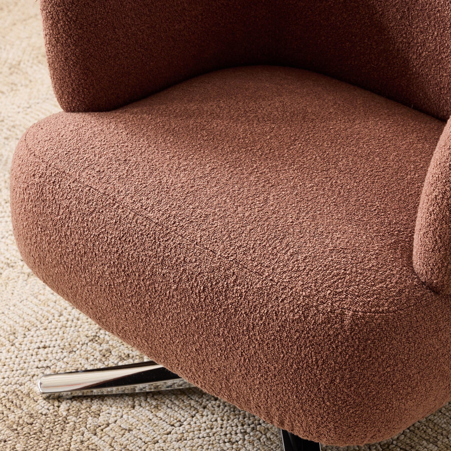 Cuddle-style leisure swivel sofa chair