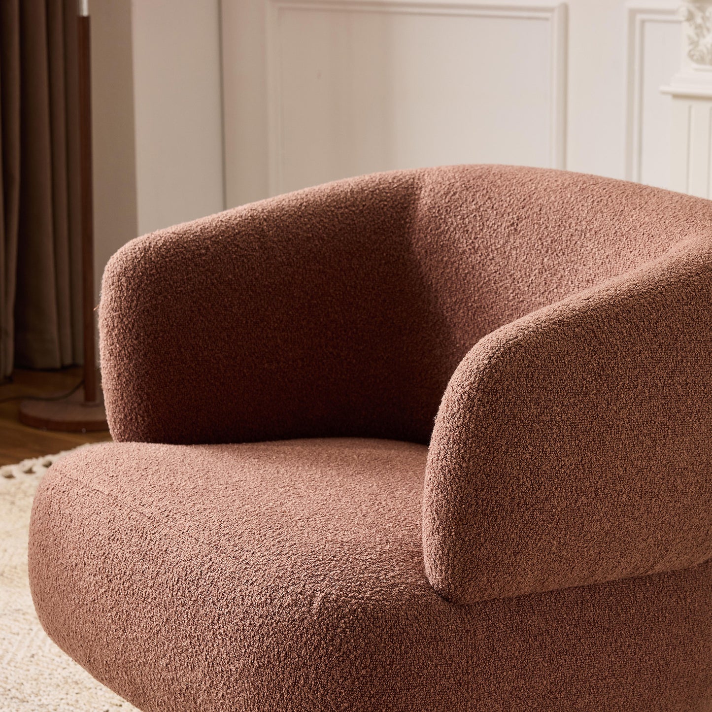 Cuddle-style leisure swivel sofa chair