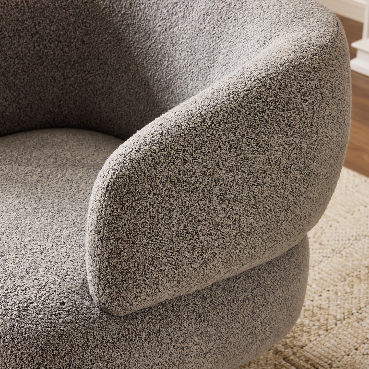 Cuddle-style leisure swivel sofa chair