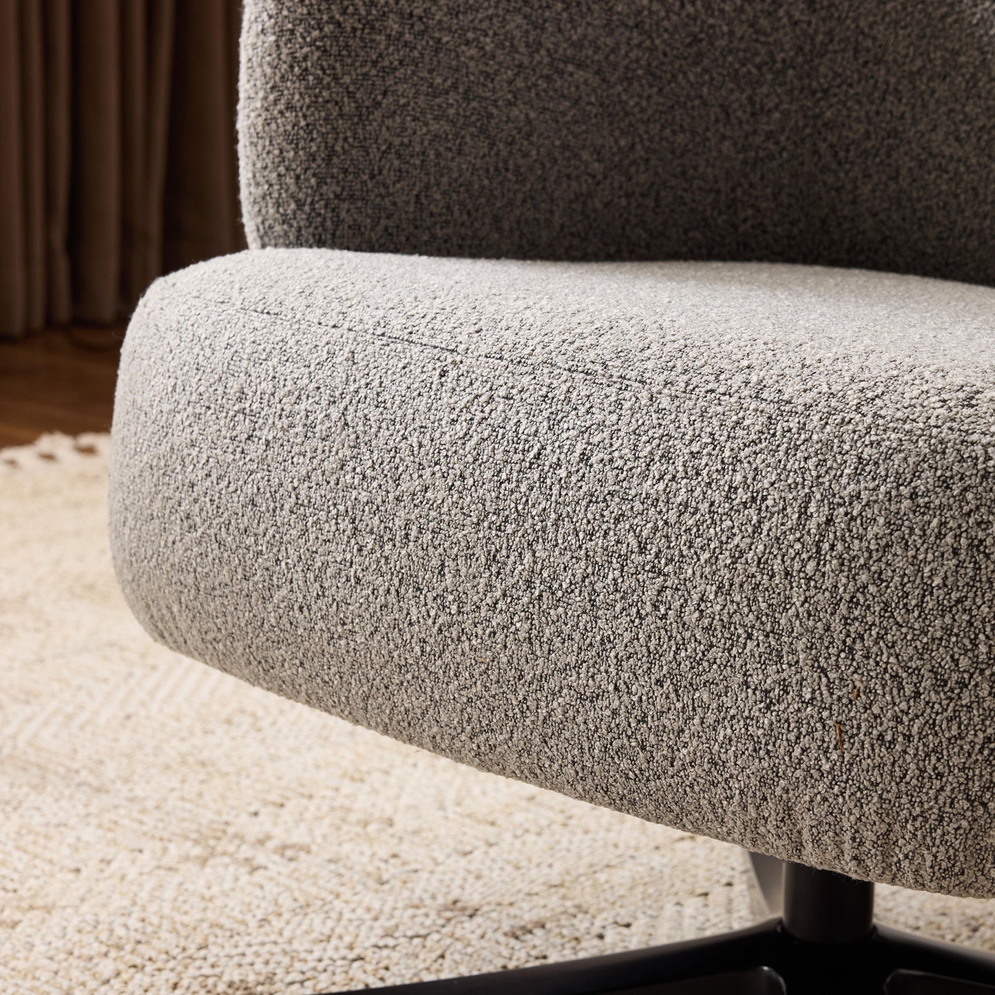 Cuddle-style leisure swivel sofa chair