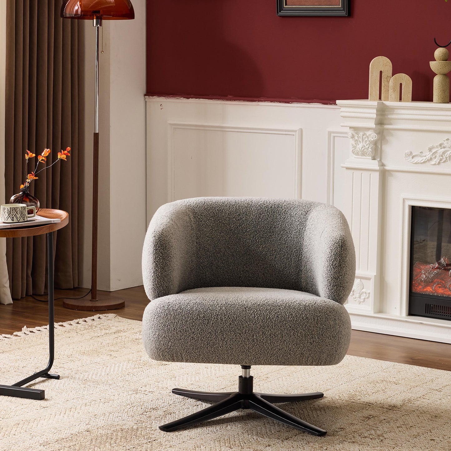 Cuddle-style leisure swivel sofa chair