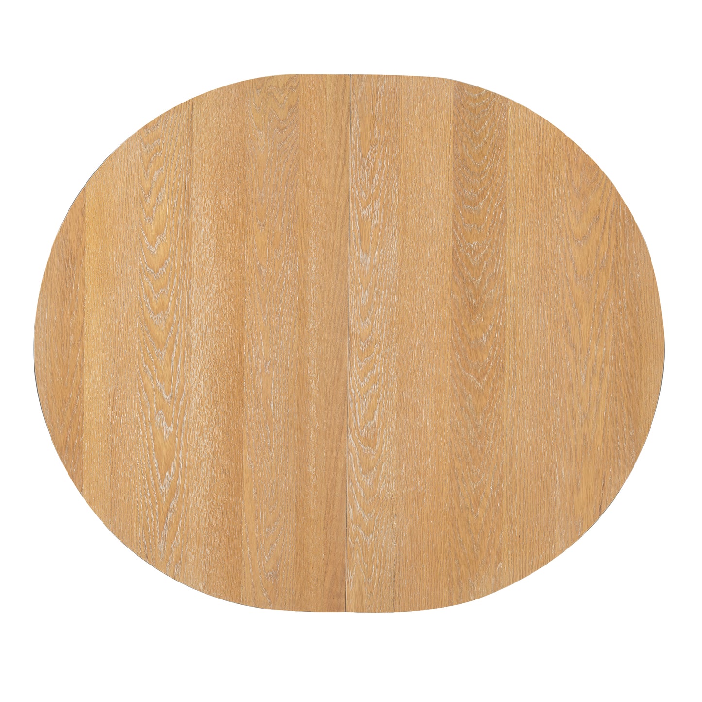 5-Piece Dining Table Set with 4 Upholstered Chairs – Extendable Wood Table with 15.7" Leaf