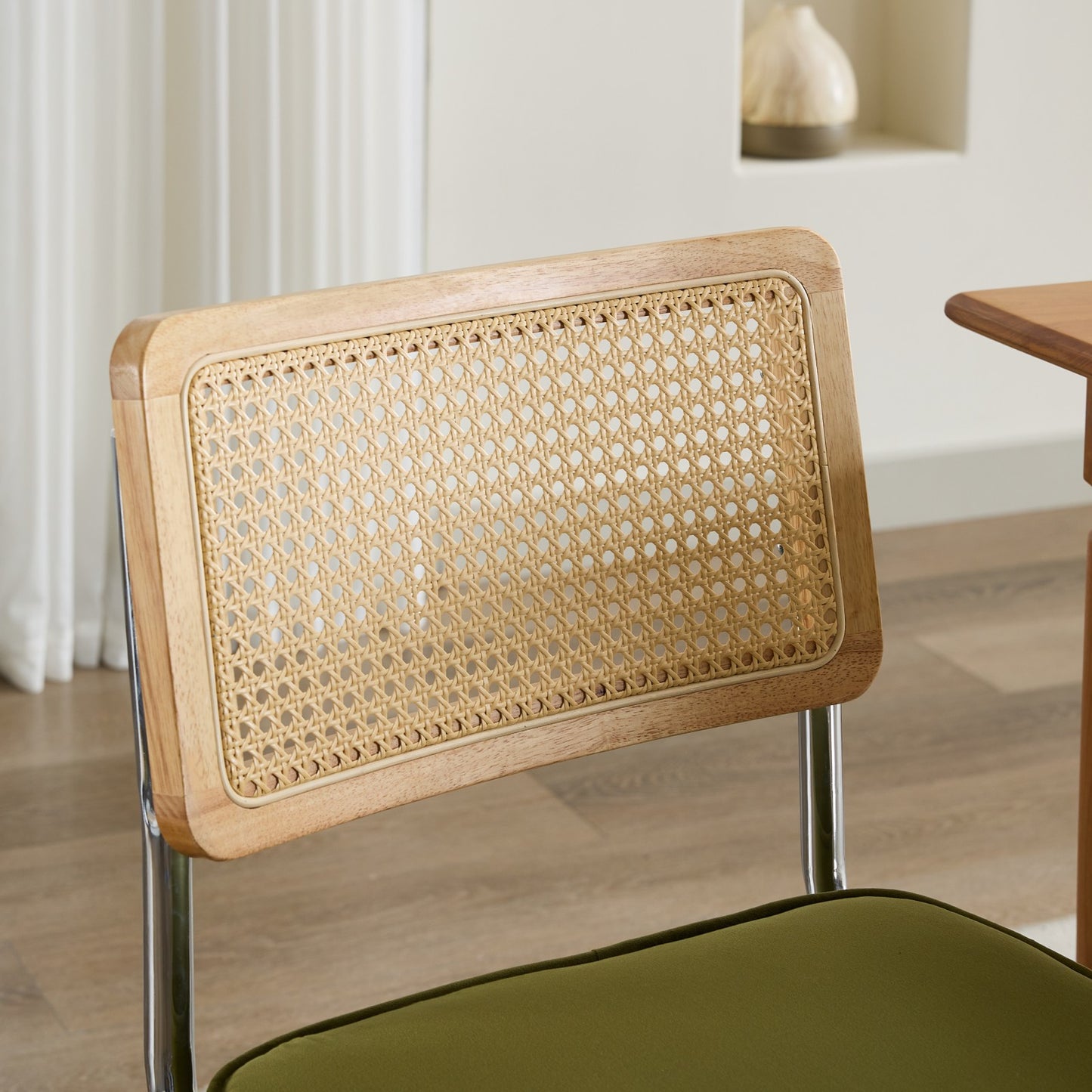 Mid Century Modern Dining Chairs Set of 2 Velvet 3 Colors