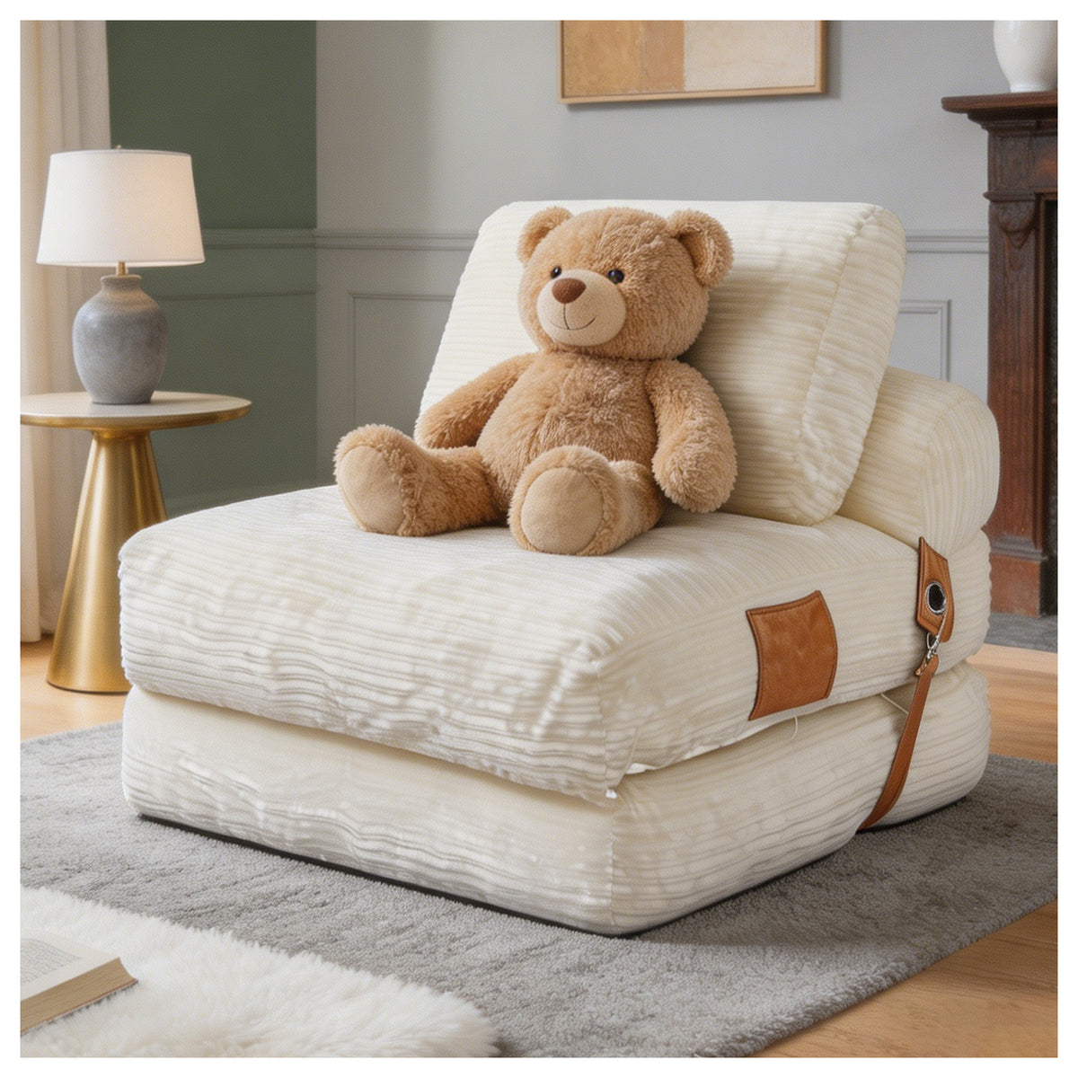 Lazy Sofa Bean Bag Chair – Folding Sofa Bed, Convertible Lounge Chair