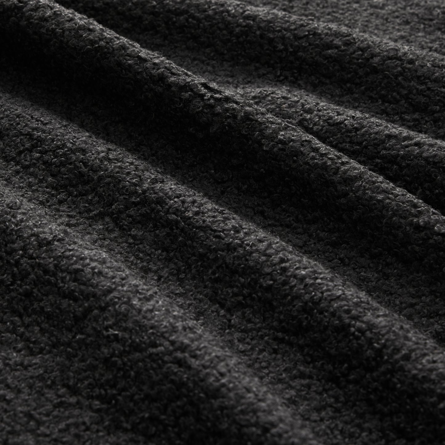 2~4 Seats Boneless Sofa,Teddy Fabric No assembly required Curved armrest