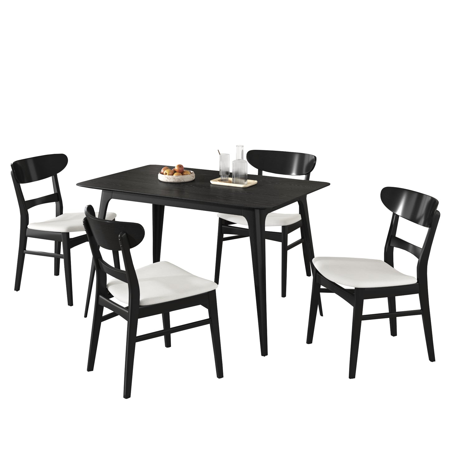 Modern 5-Piece Dining Set ,Dining Table ,Dining Chairs