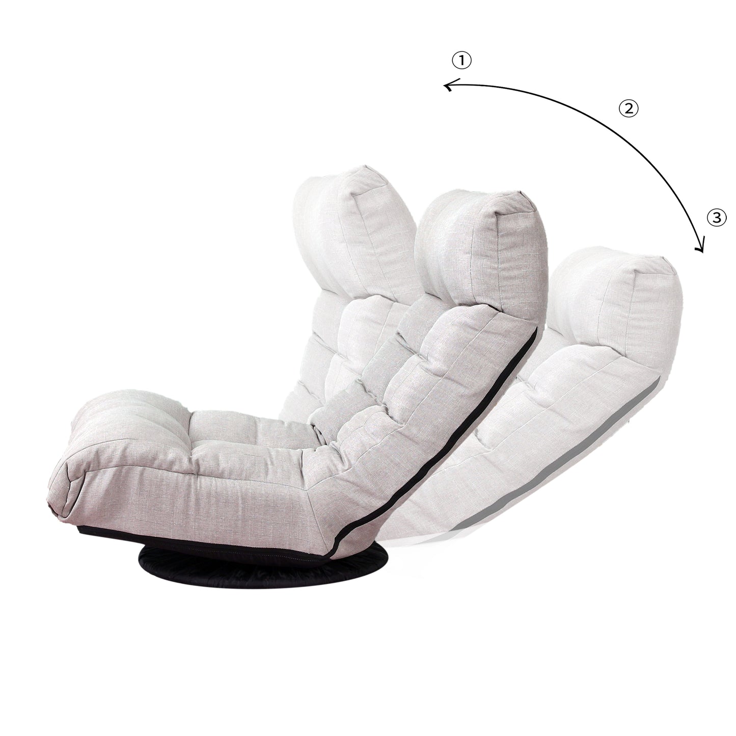 Lazy Sofa Chair - Adjustable, 360 Degree Rotation
