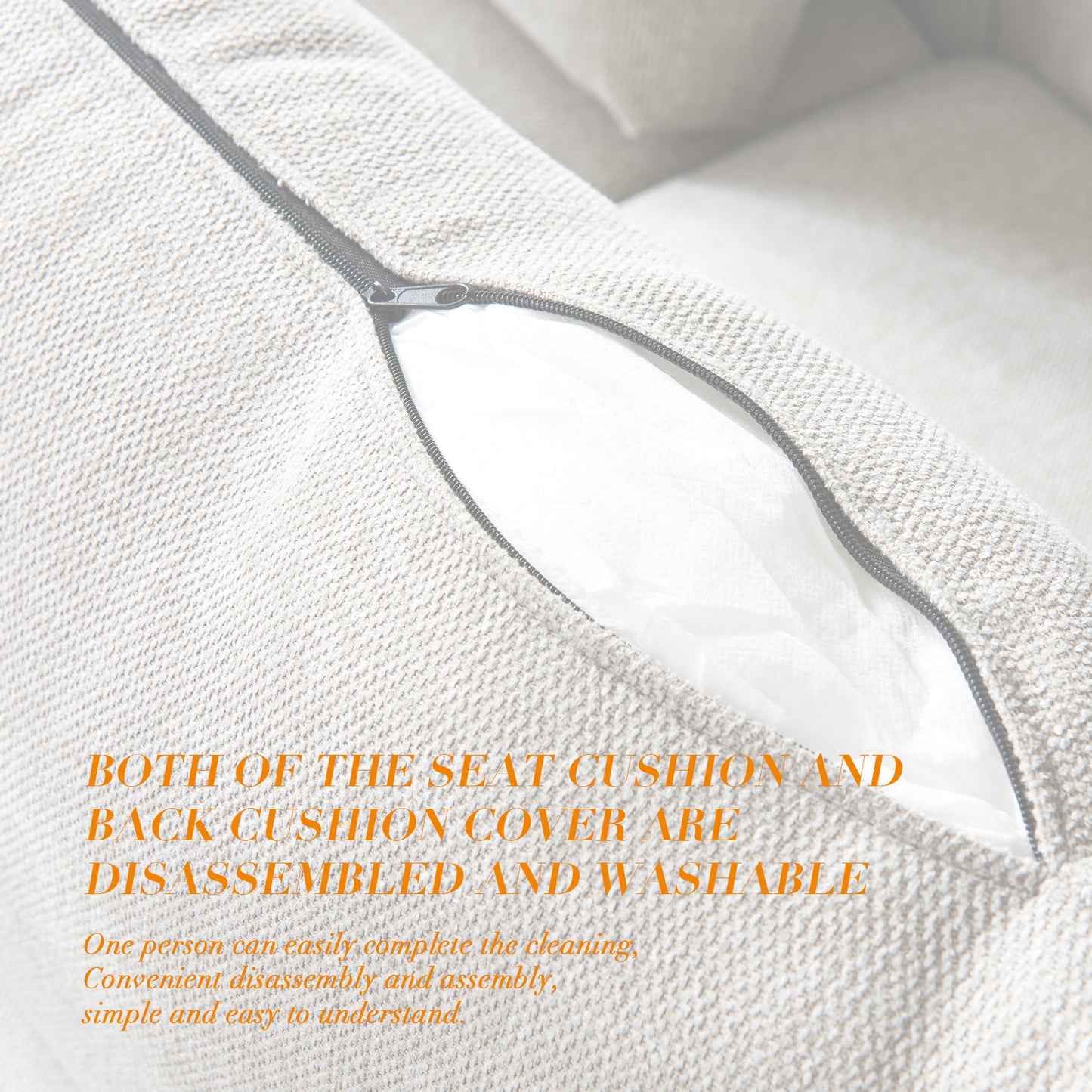 Modern L Shape Leisure Couch - Living Room Furniture