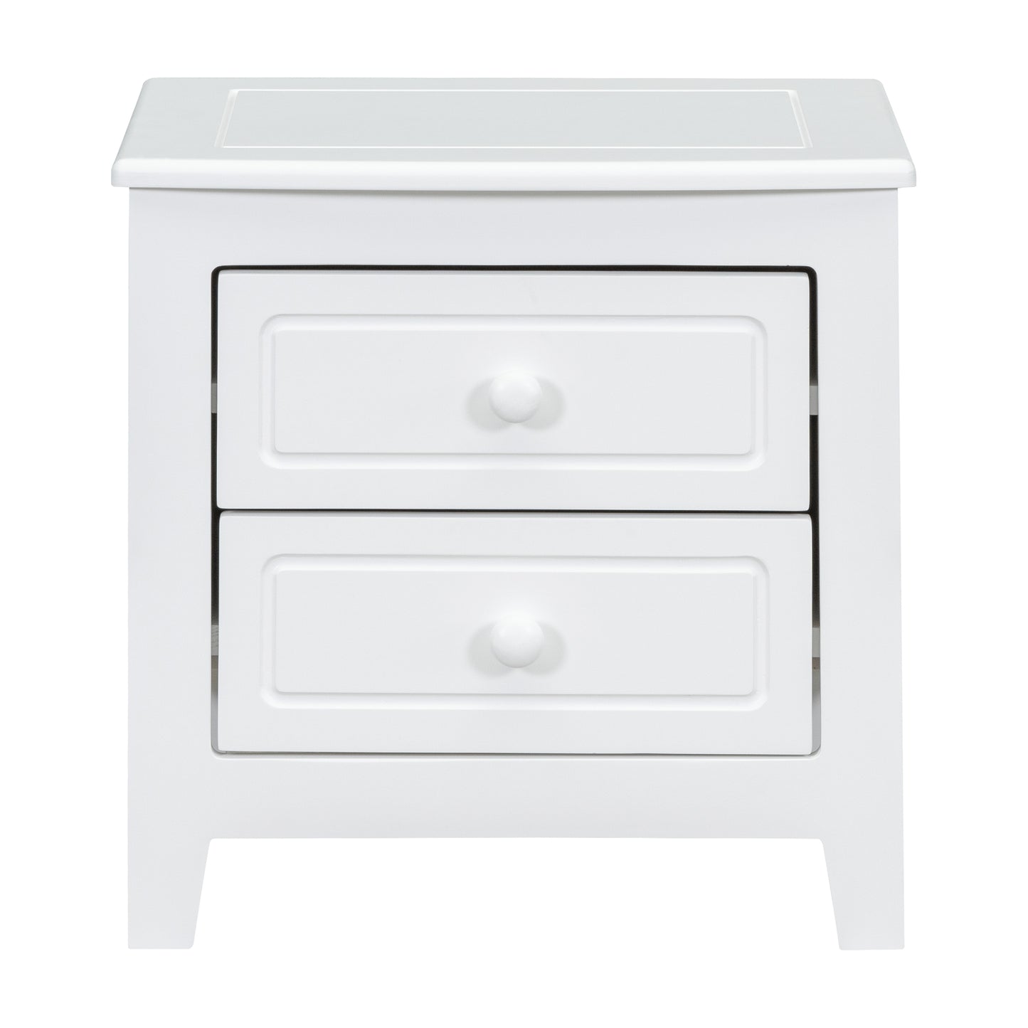 2-Drawer Nightstand for Bedroom
