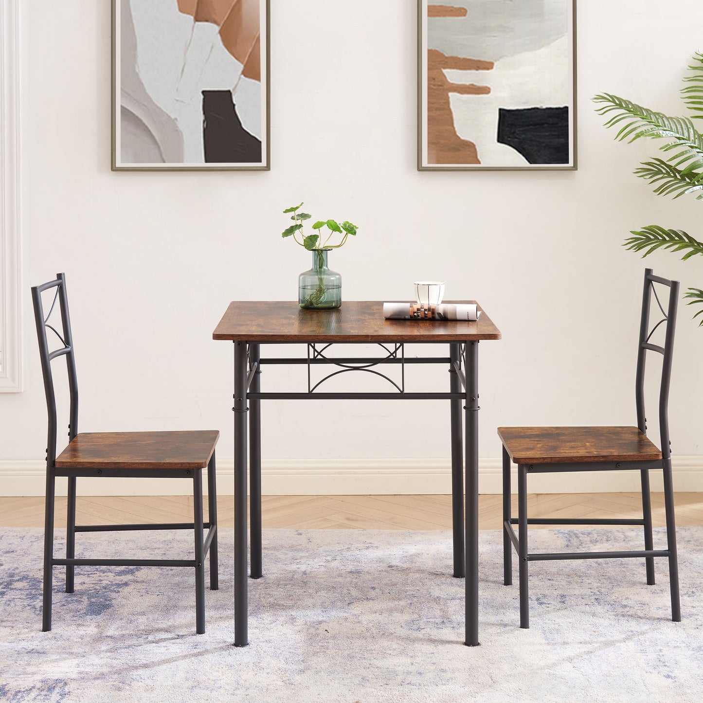 3-Piece Kitchen Dining Room Table Set