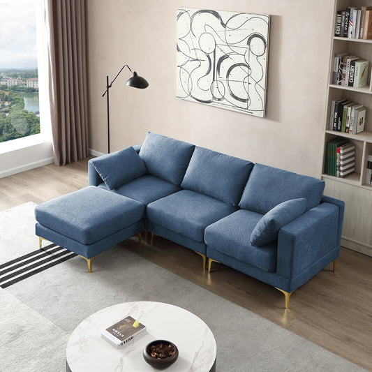 Modern L Shape Leisure Couch - Living Room Furniture