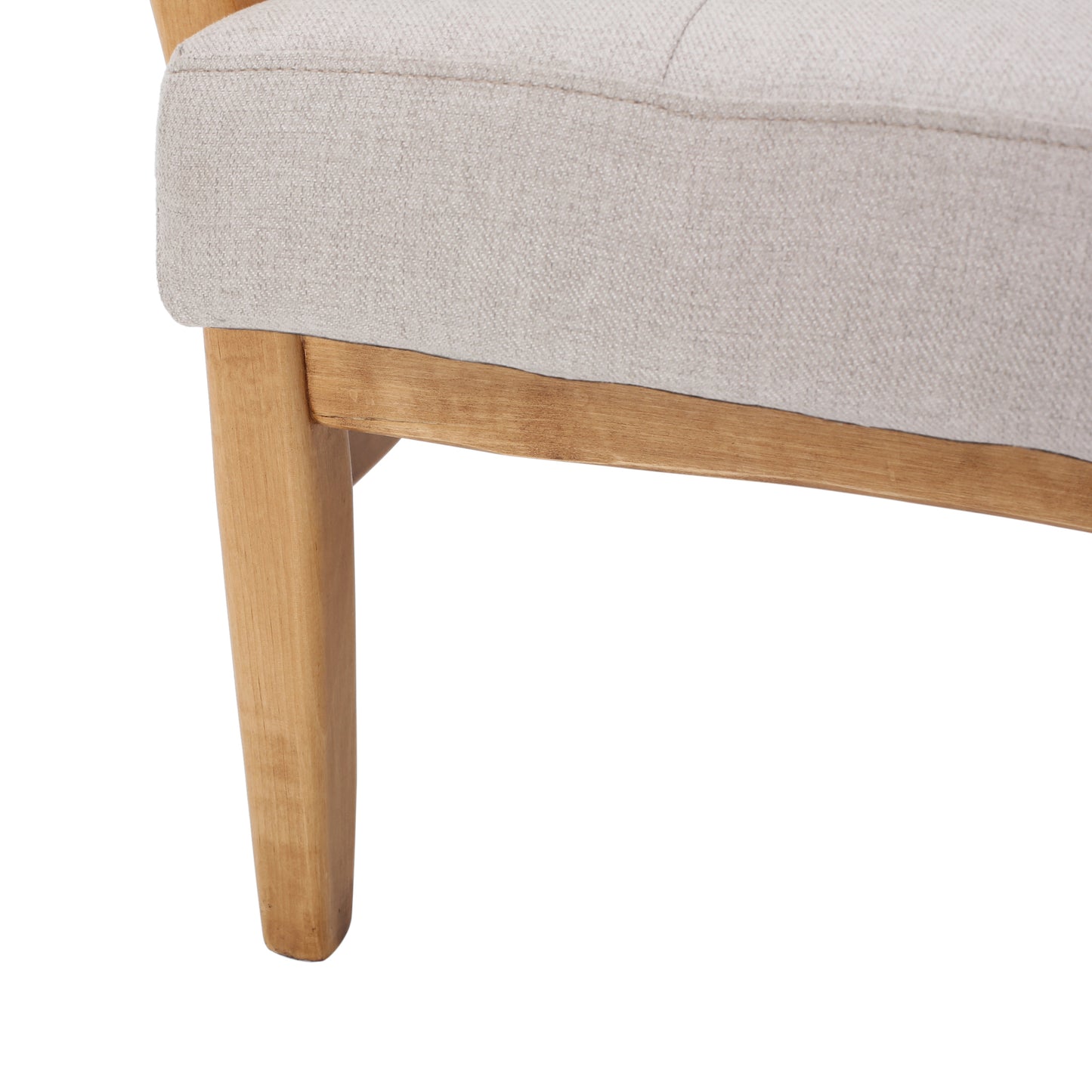 Plush Button - Tufted Armchair: Mid - Century Modern for Living & Bedroom