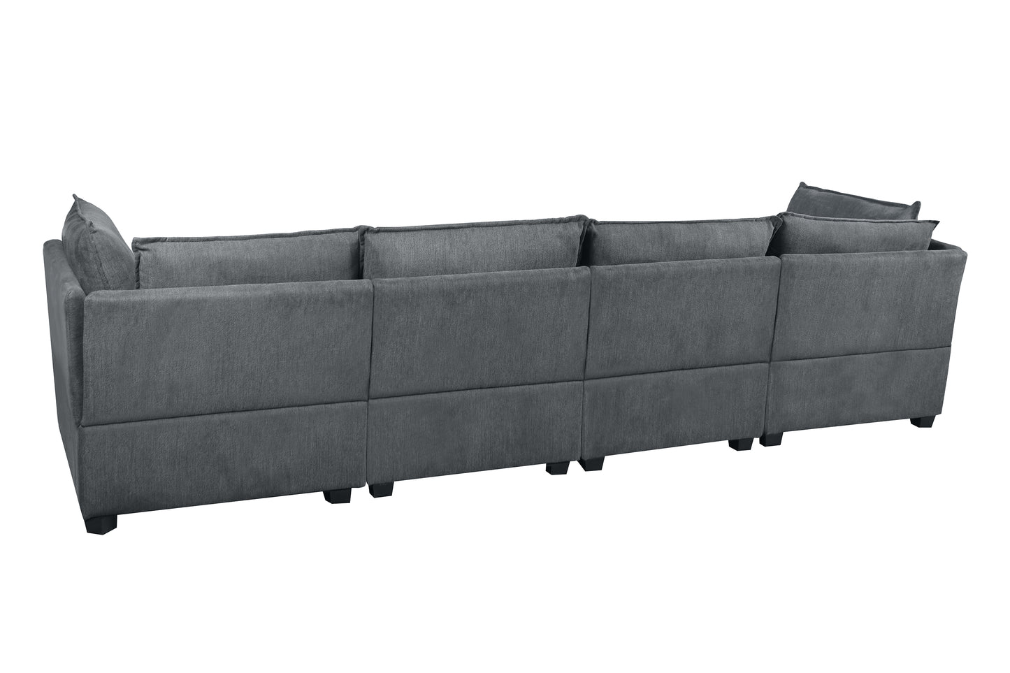 U-Shaped Sectional - Beige, Freely Combinable, Comfortable 3 Colors