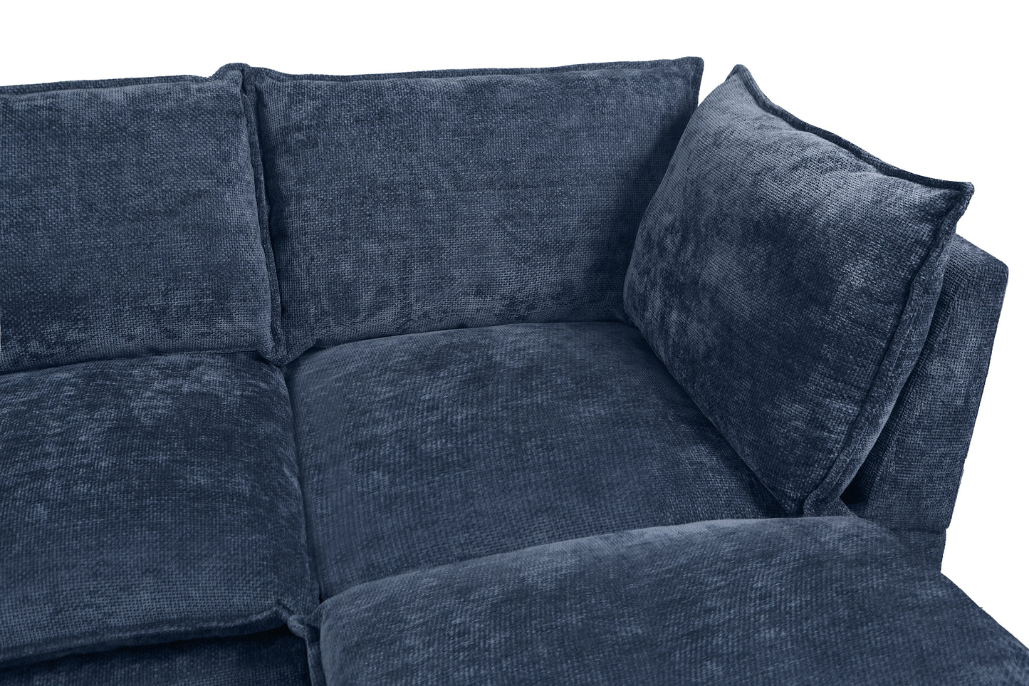 U-Shaped Sectional - Beige, Freely Combinable, Comfortable 3 Colors