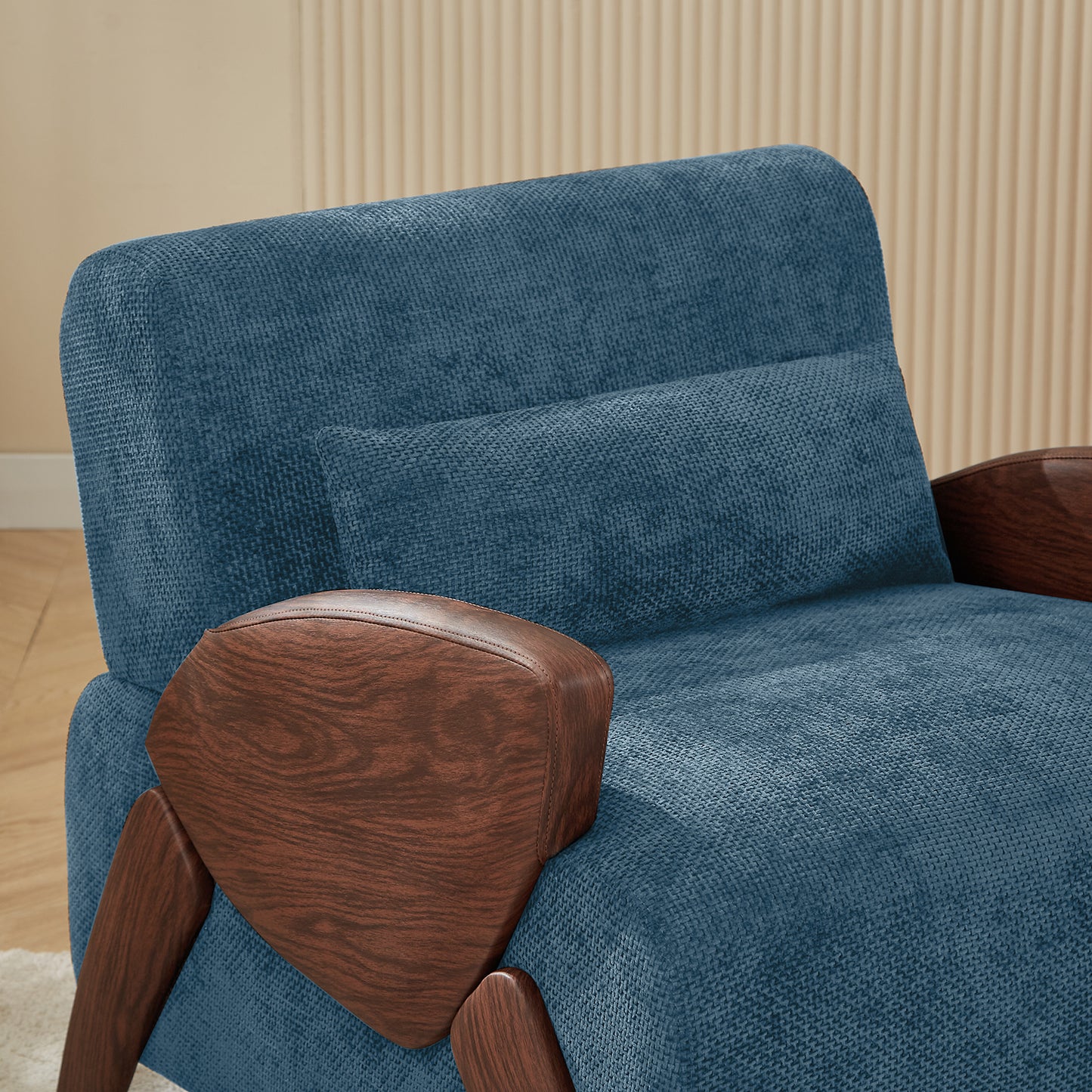 Accent Armchair with Plush Cushioning, Comfortable Armrests
