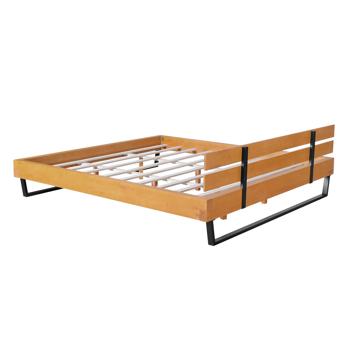 PINE WOOD BED FRAME Queensize And Kingsize