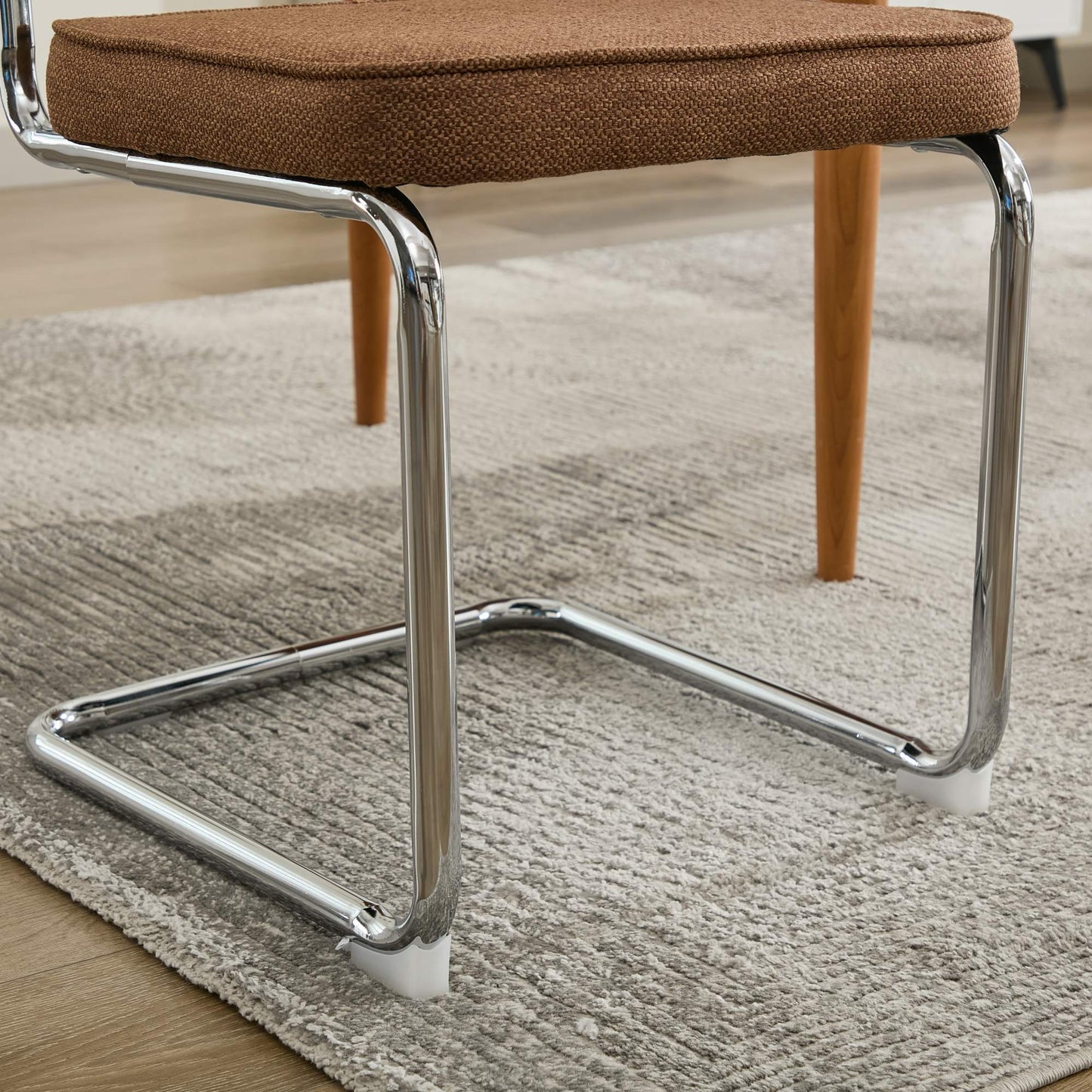 Mid Century Modern Dining Chairs Set of 2 Velvet 3 Colors