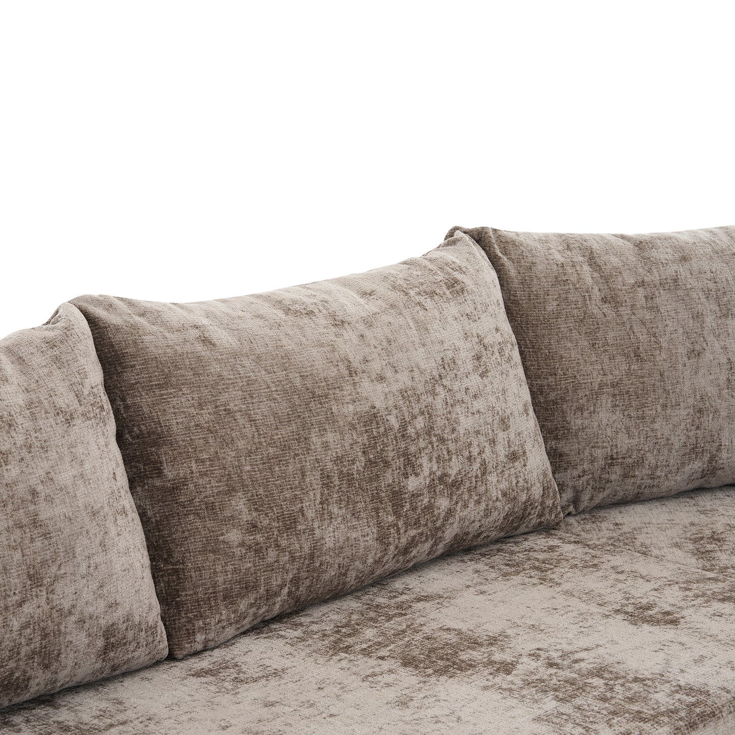 Oversized Cloud Sofa - 141.7", U-Shaped for Living Room