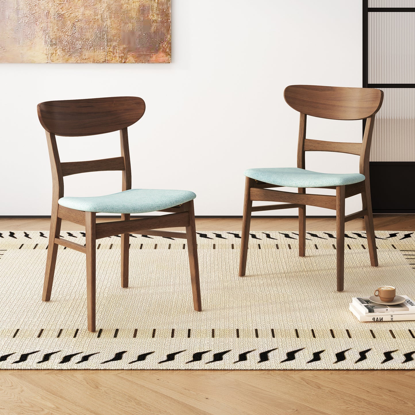 Modern 5-Piece Dining Set ,Dining Table ,Dining Chairs