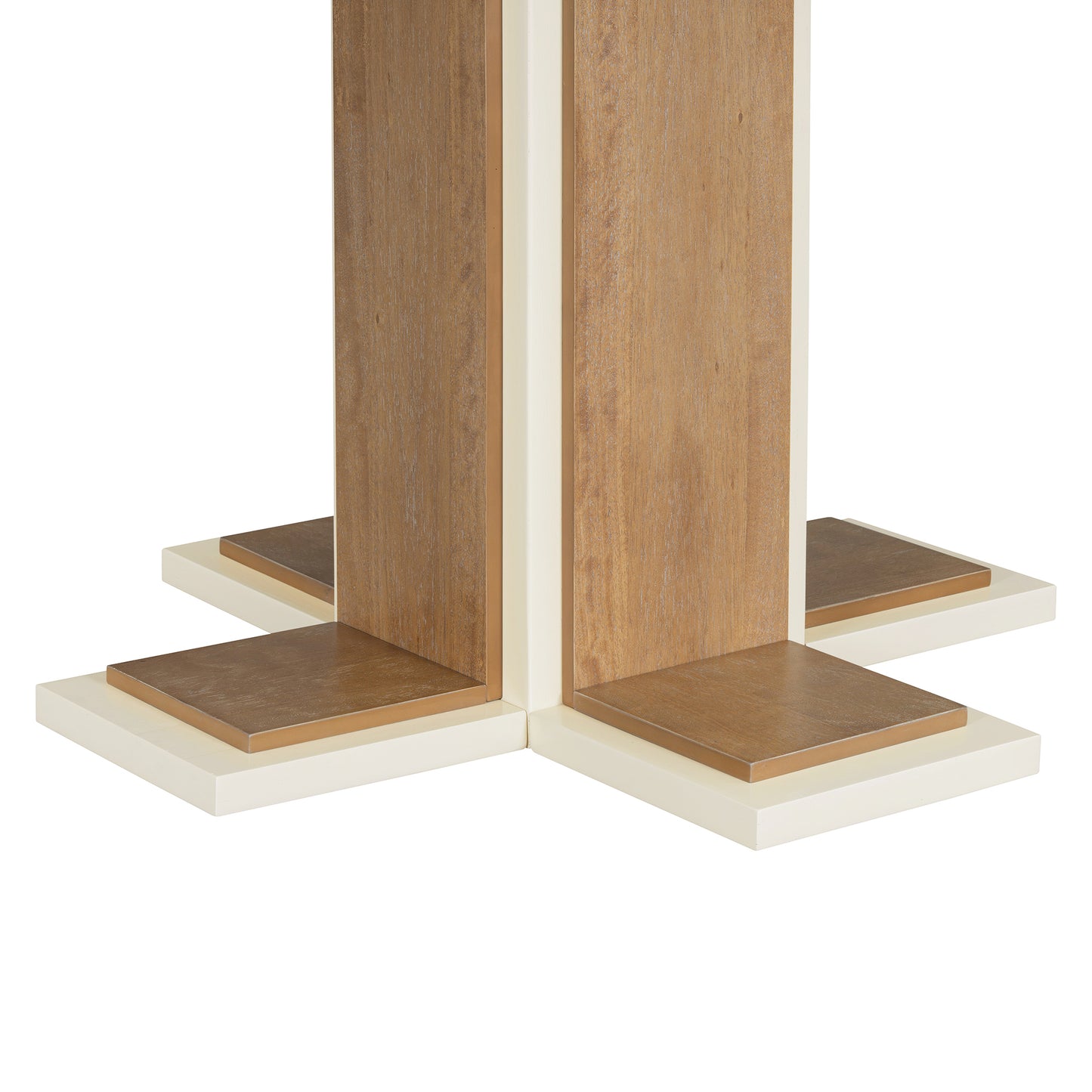 Extendable Dining Table With Double Layer Design for Kitchen, Dining Room