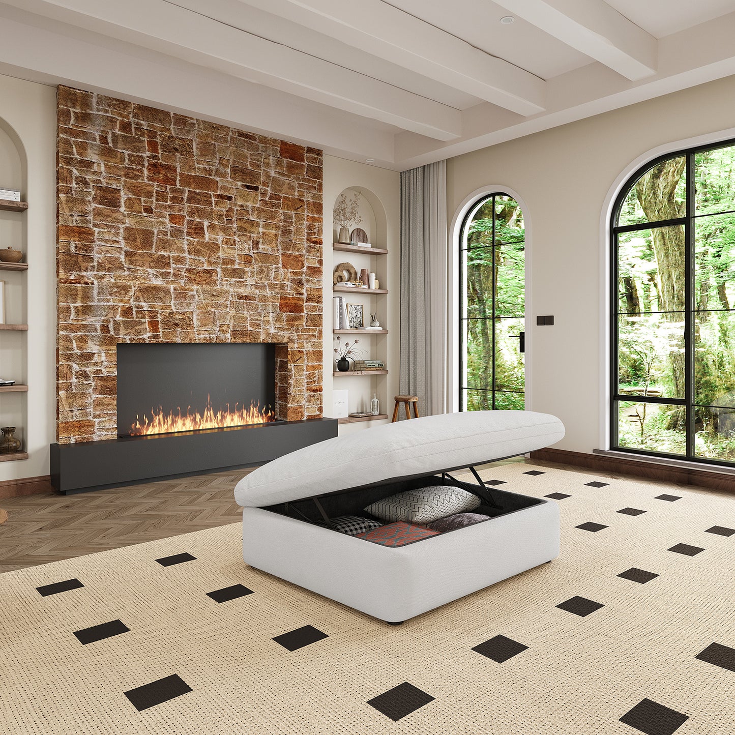 Modular Sectional Sofa Couch: Down - Filled, Cloud - Soft, Covers Washable & Replaceable for Living Room