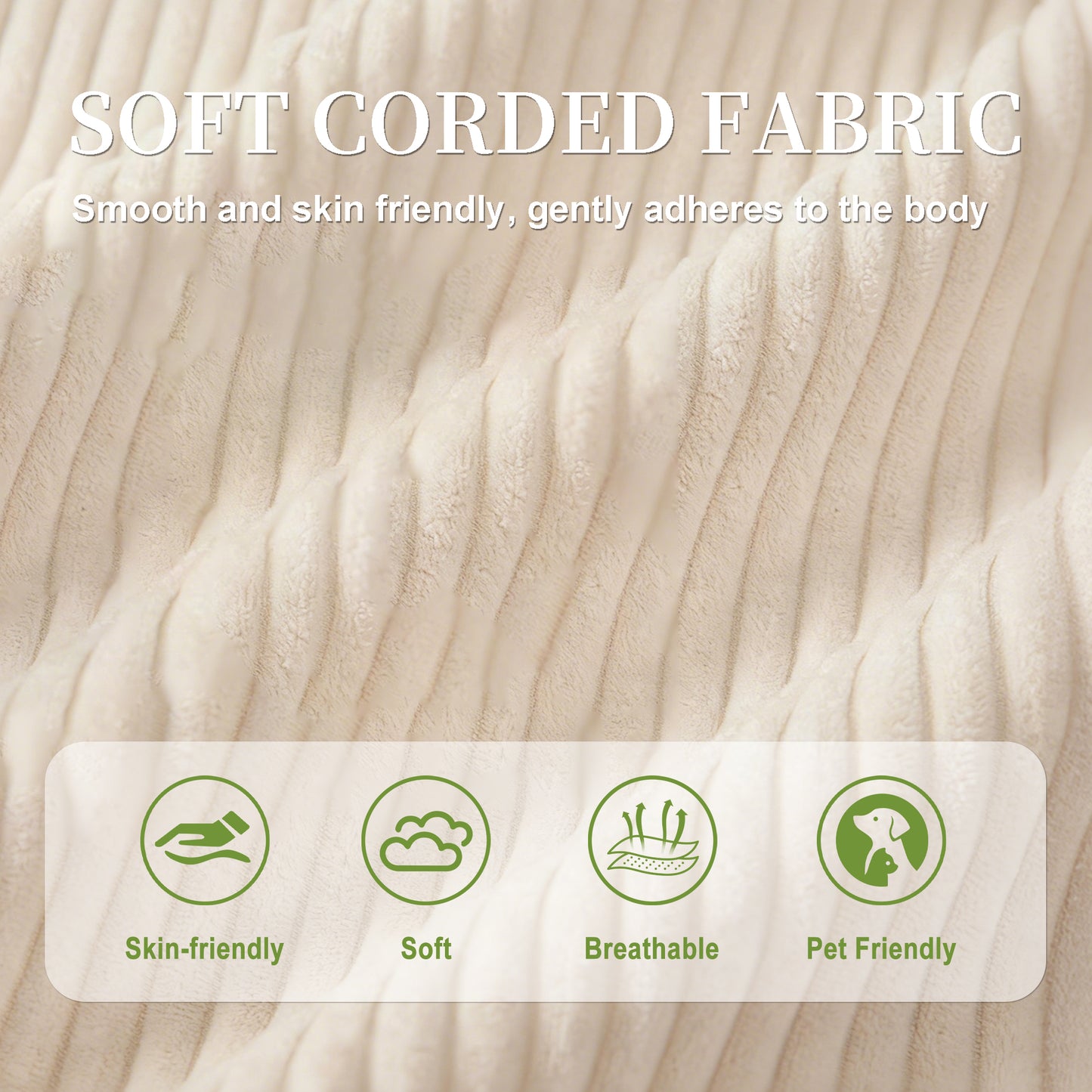 Modern 3+1 L-Shaped Corduroy Fabric Sofa – Modular Sectional Cloud Couch w/Ottoman, 35D Sponge, Cup Holders &amp; Storage