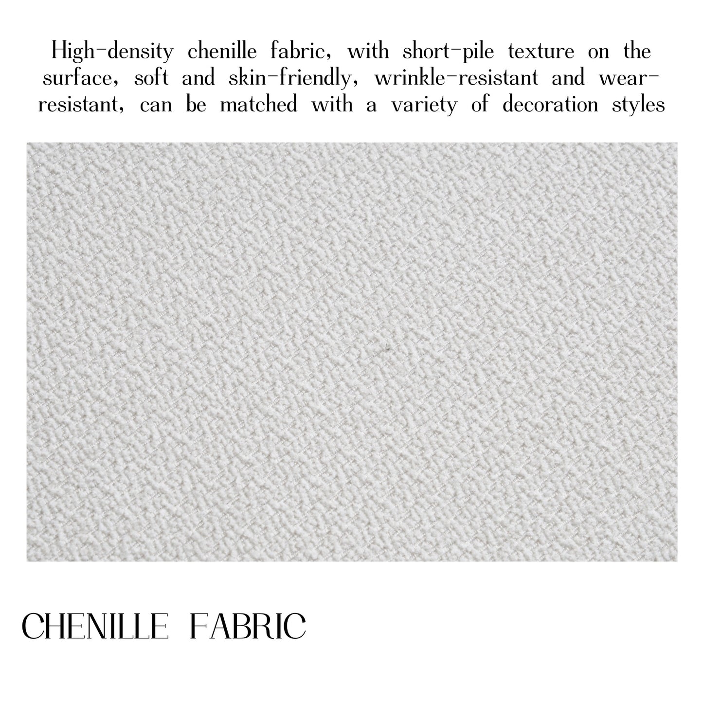 Bar Stools Wiht  Black Metal Legs Set of 2,  Modern Upholstered Fabric Counter Height Barstools