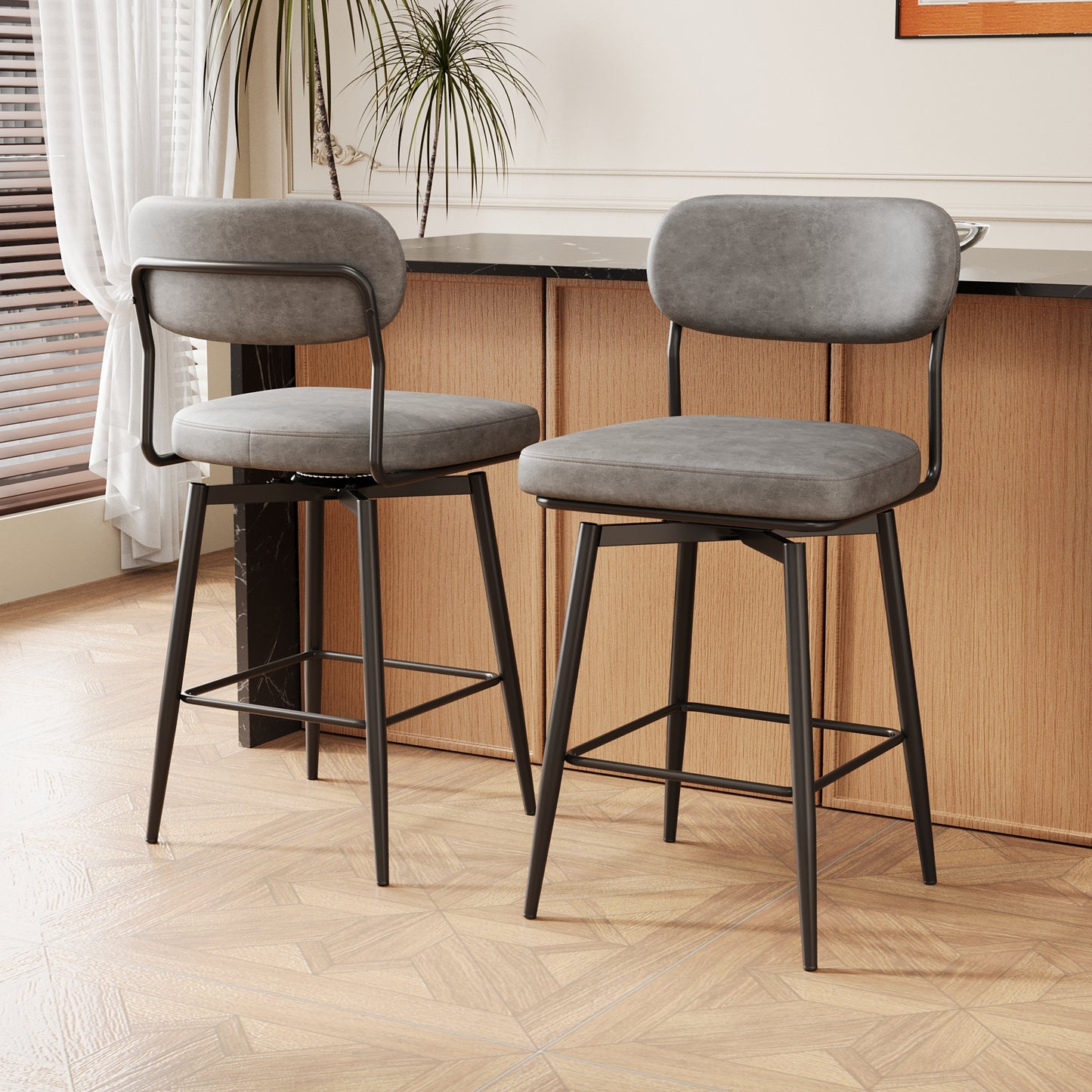 360 ° Rotating Bar Chair Bar Stool bar stools set of 2