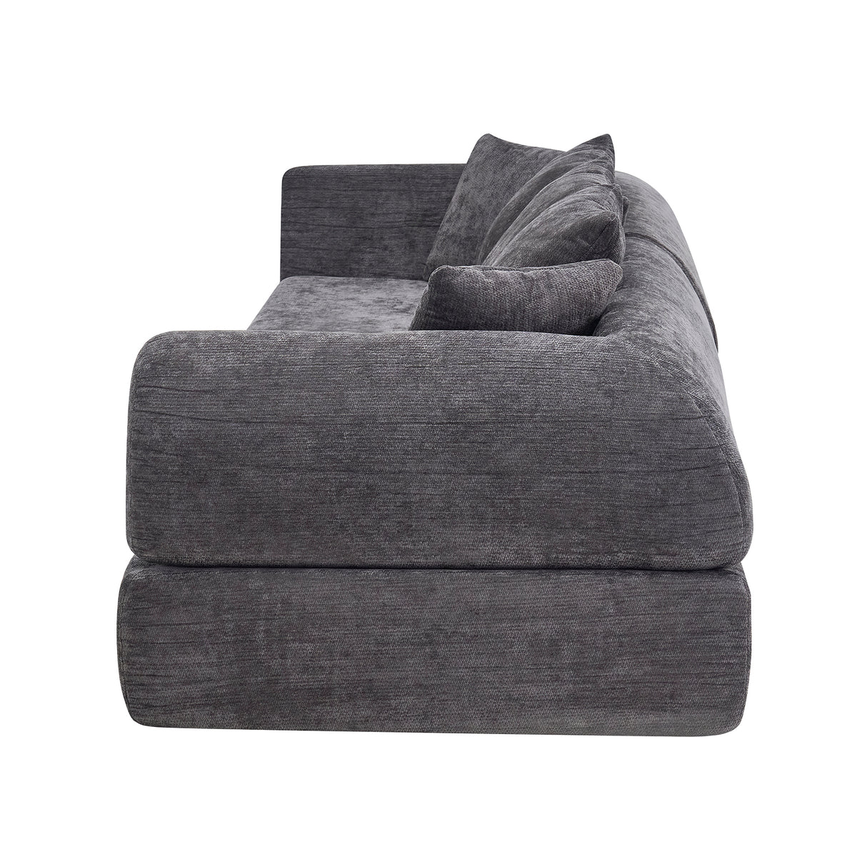Cloud Modular Sectional Sofa – Boneless Couch, Deep Fluffy Seat, No Assembly Required