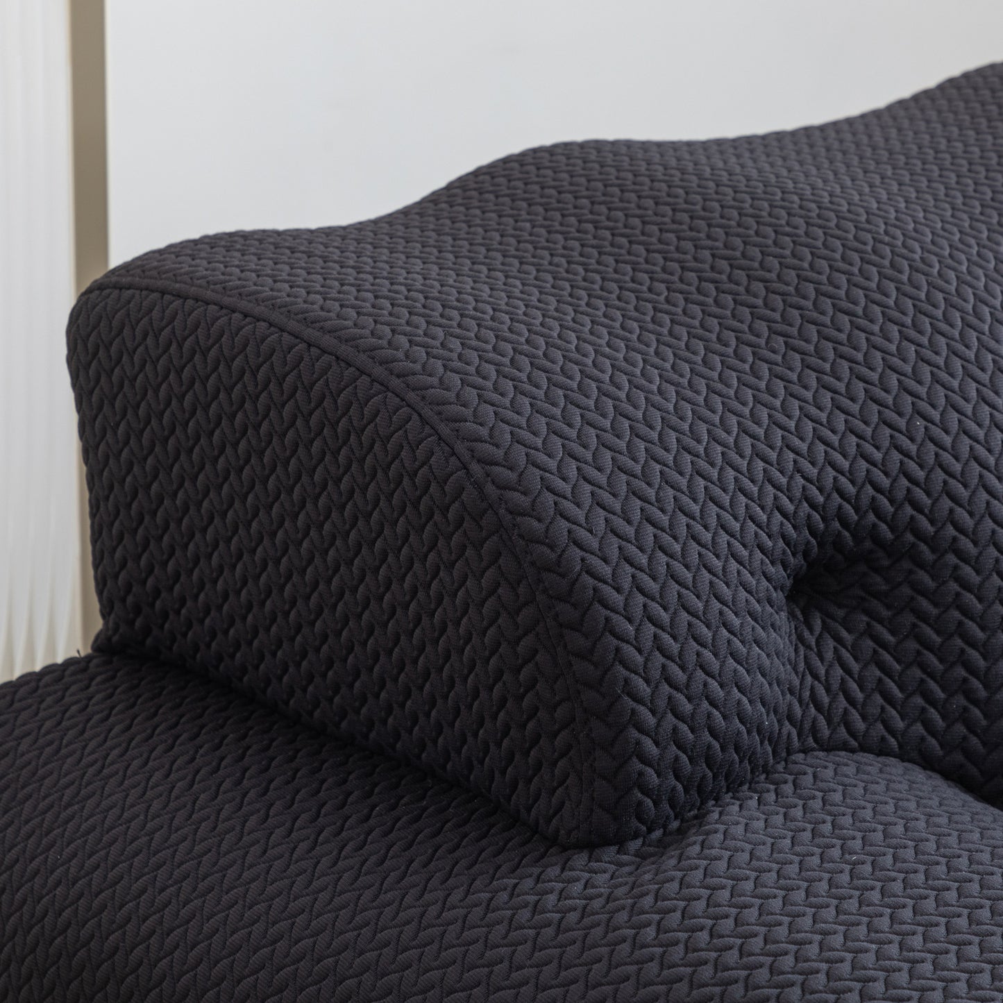 Modern Living Room Lounge: Large 2 - Seater Pure Foam Comfy Sofa Couch