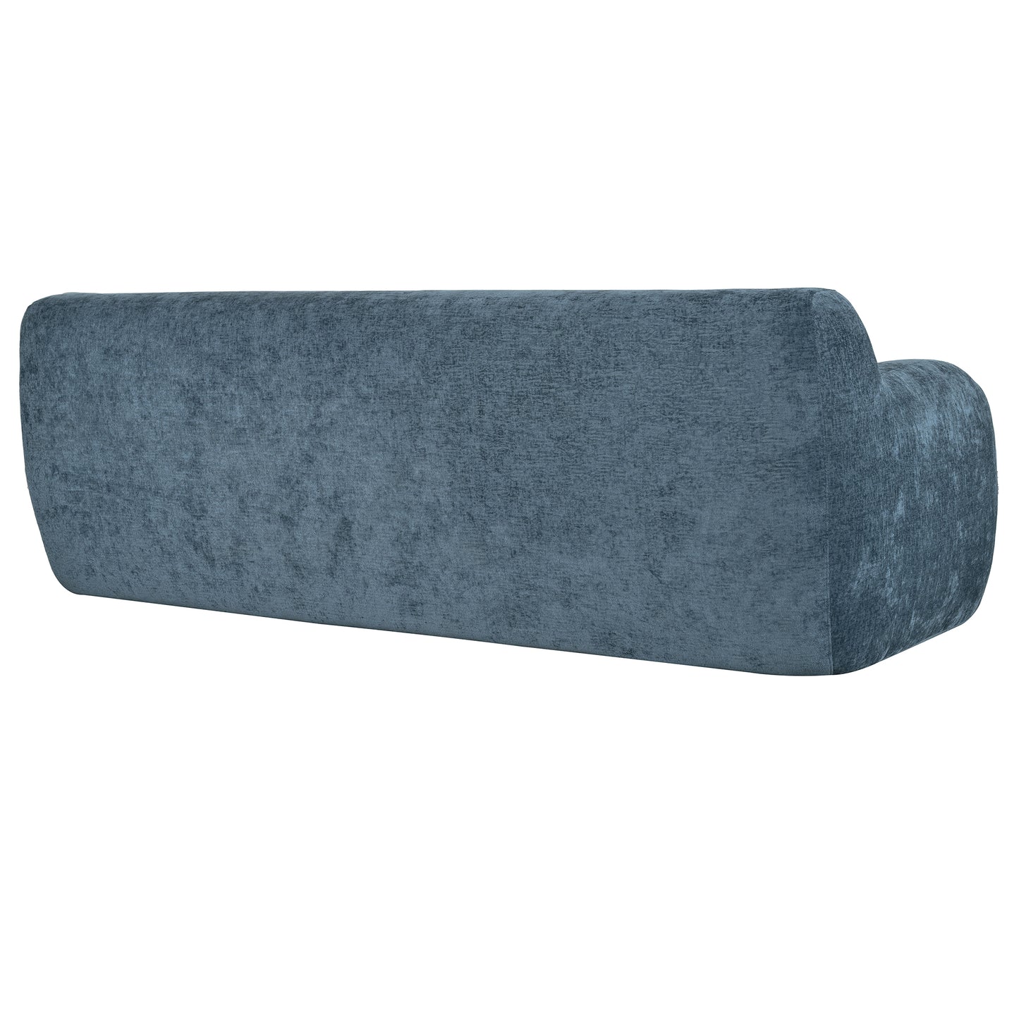 Minimalist Compression Sofa, Curved Design, 3-Seater Casual Sofa for Living Rooms