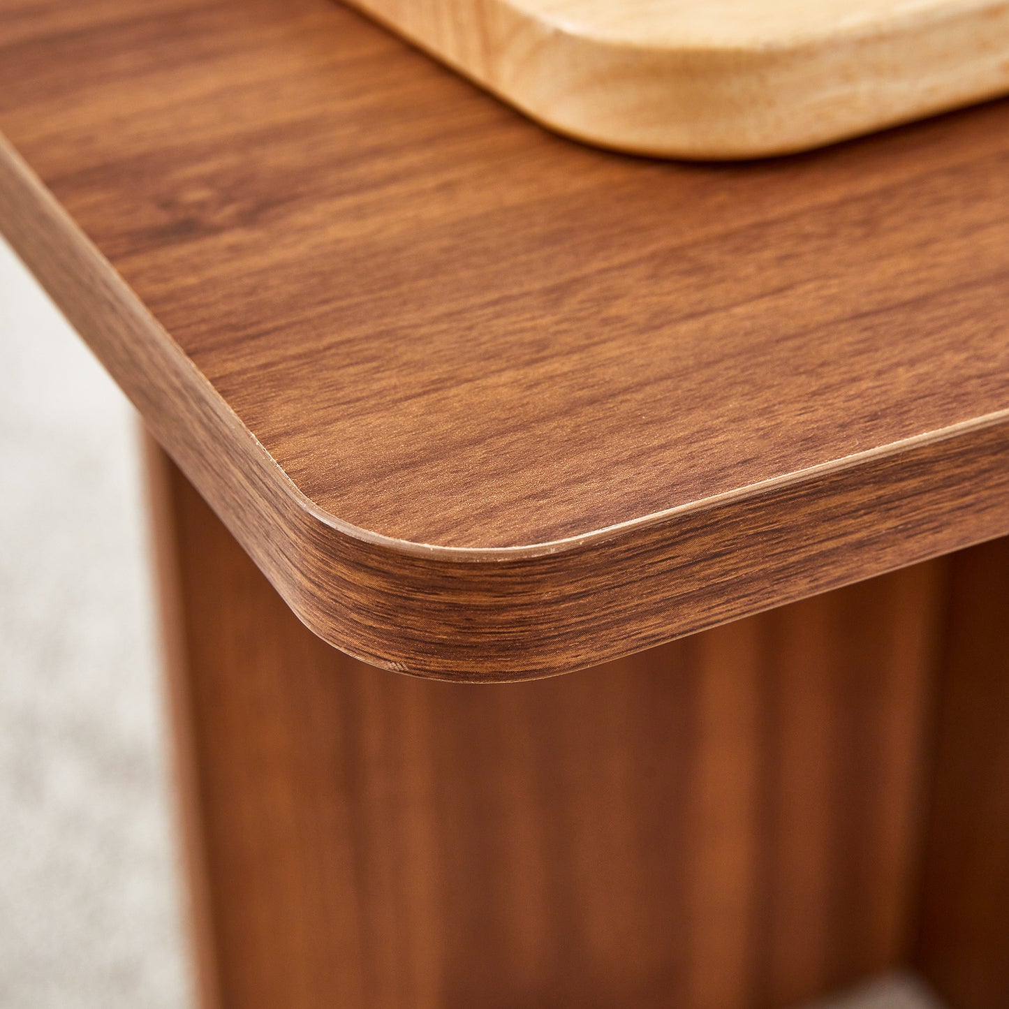Modern Practical Wood-Colored Coffee Table