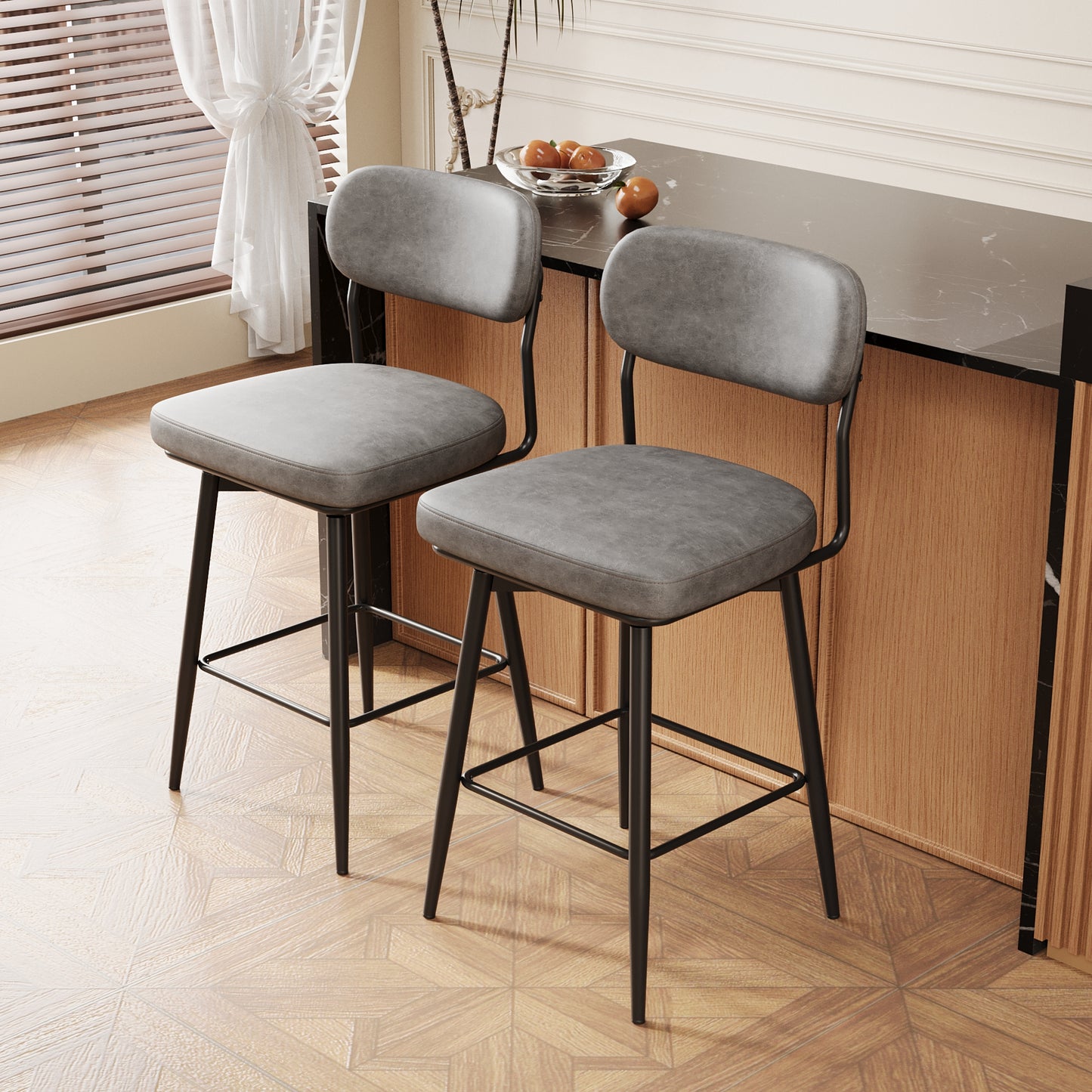 360 ° Rotating Bar Chair Bar Stool bar stools set of 2