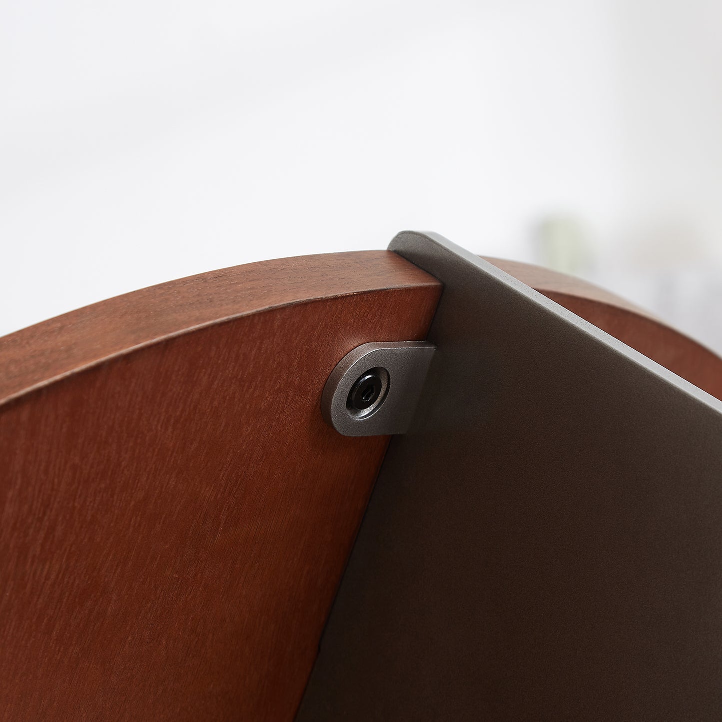 Round Coffee Table & Side Table Surface and Black Metel Feet