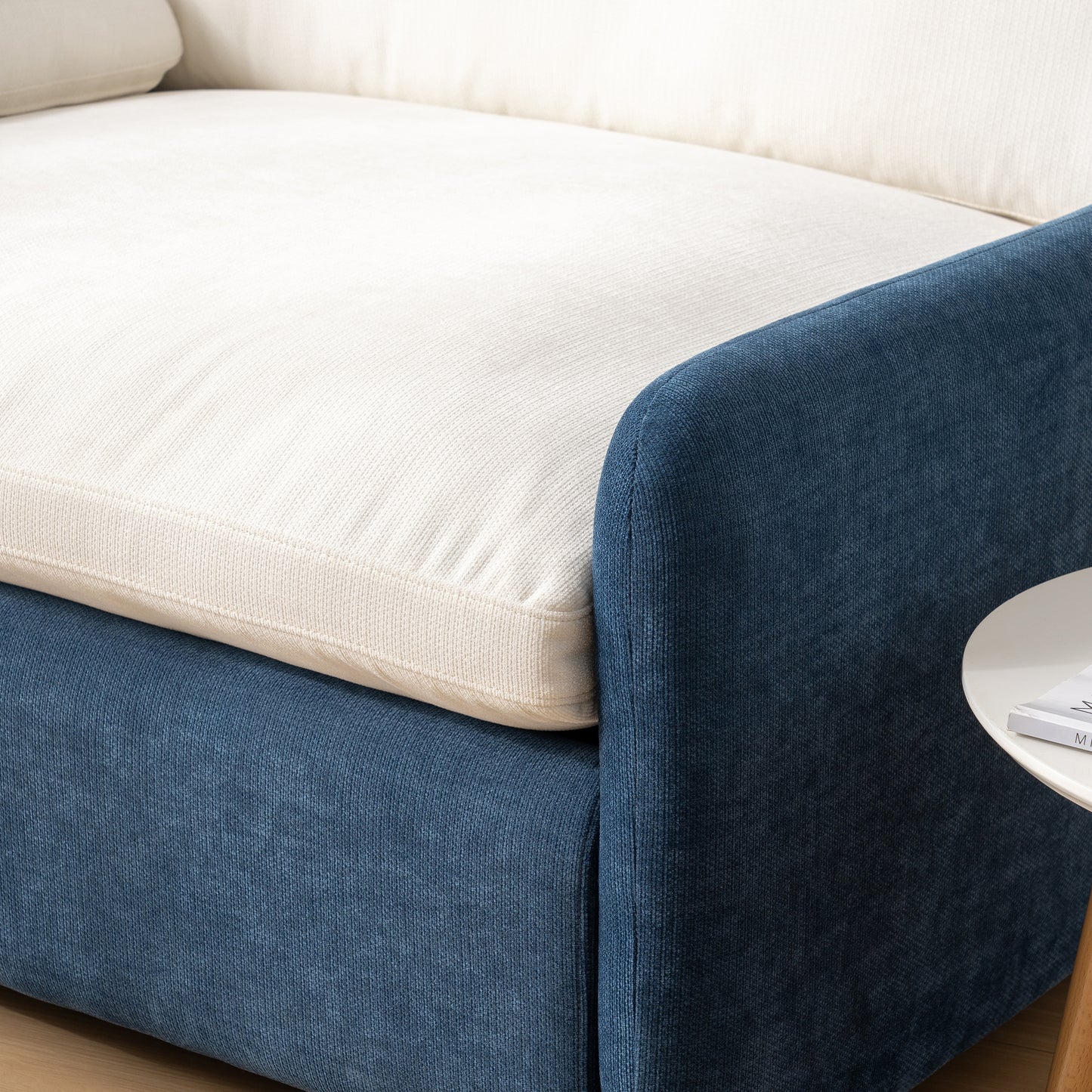 50*43" Accent Sofa Chair - Color Block, Pillows Included