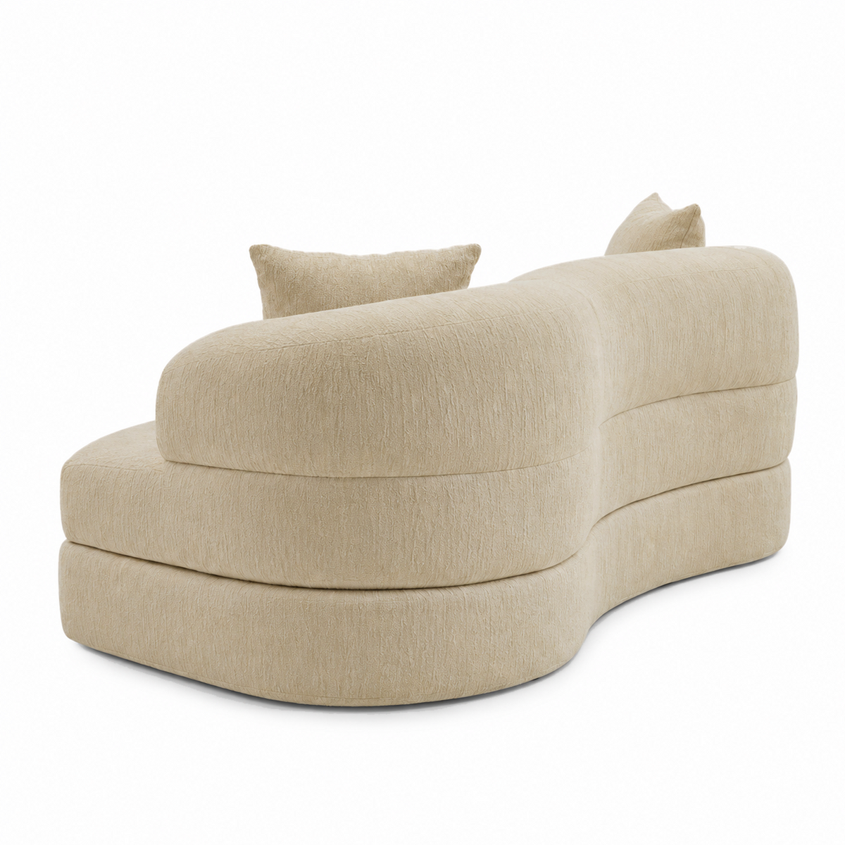 2-in-1 Convertible Sleeper Sofa Bed with Cup Holders