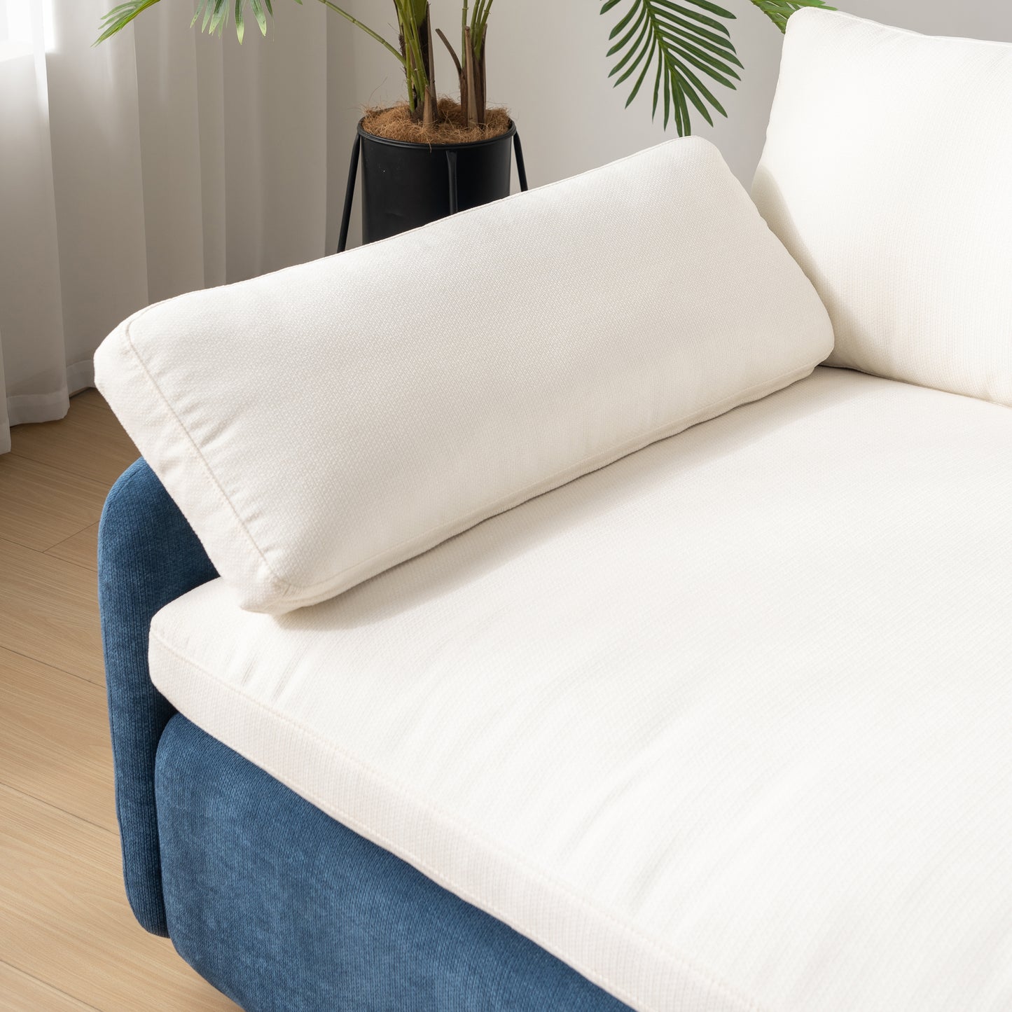 50*43" Accent Sofa Chair - Color Block, Pillows Included