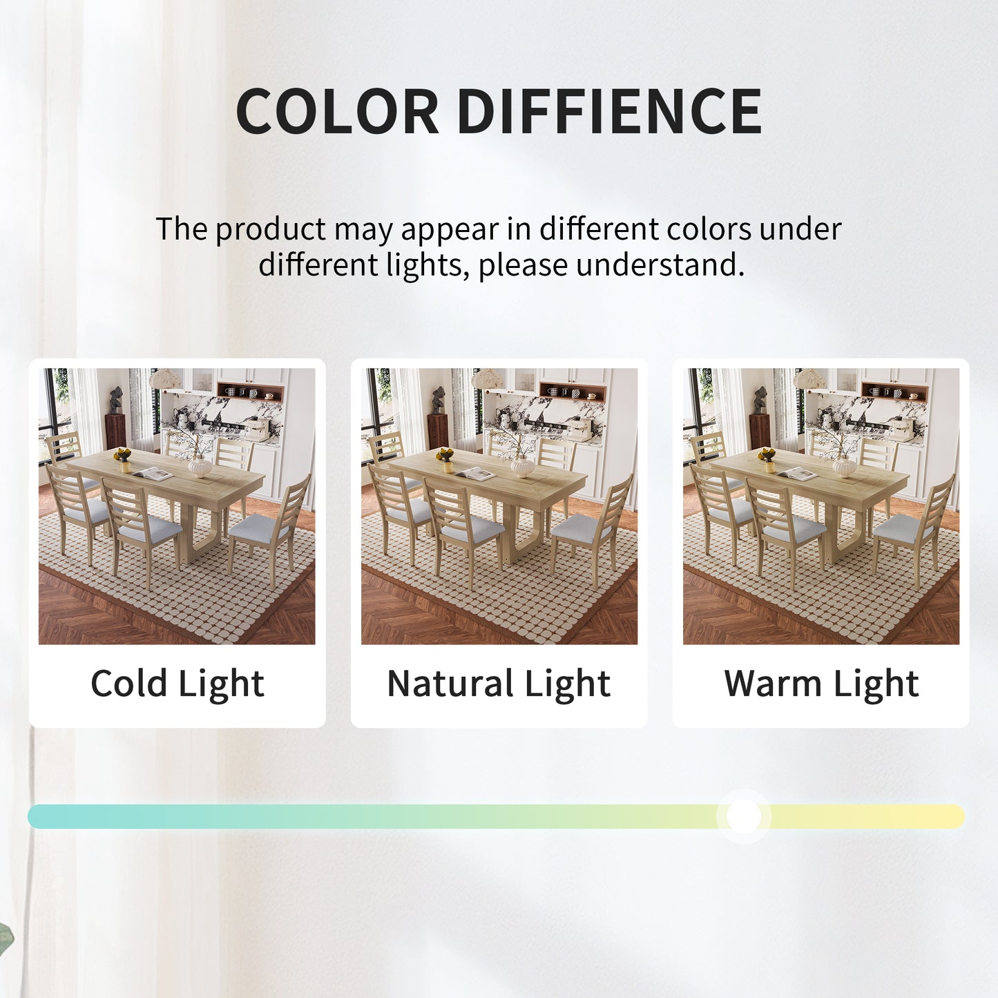 Extendable Farmhouse Wooden Kitchen Table: Removable Leaf, Seats 4 - 8