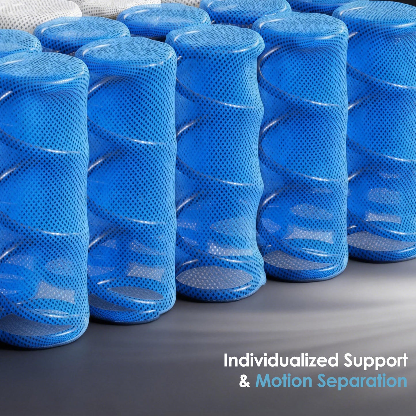 Hybrid Mattress, Individually Pocketed Innerspring, Medium Firm
