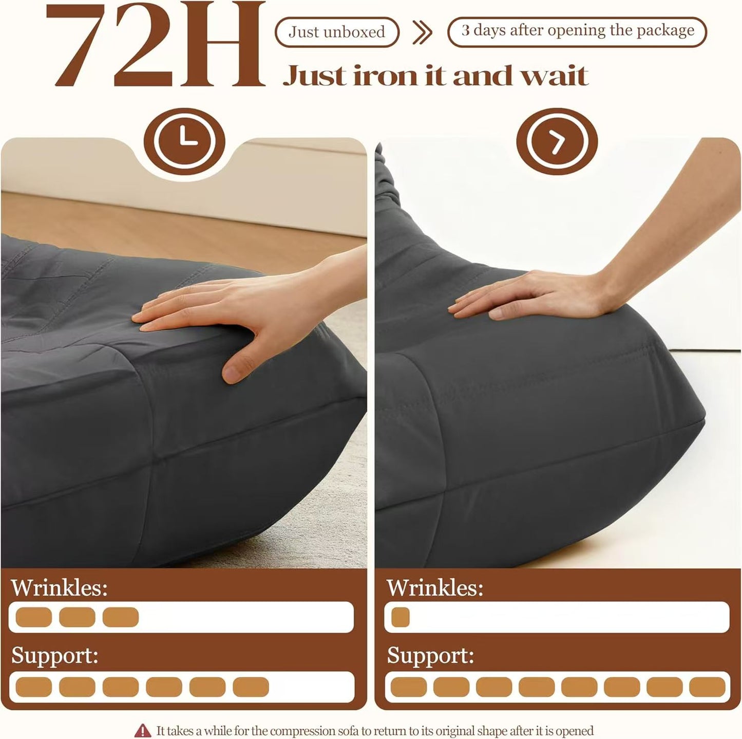 Accent Chair Button-Tufted Microfiber Comfy Chair