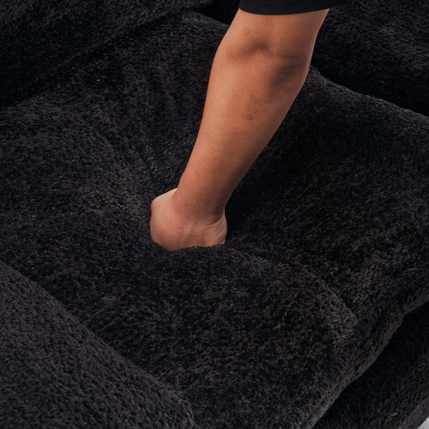 4 - Color Modern Sofa Couch: Deep Seating, Ottoman for Living Room