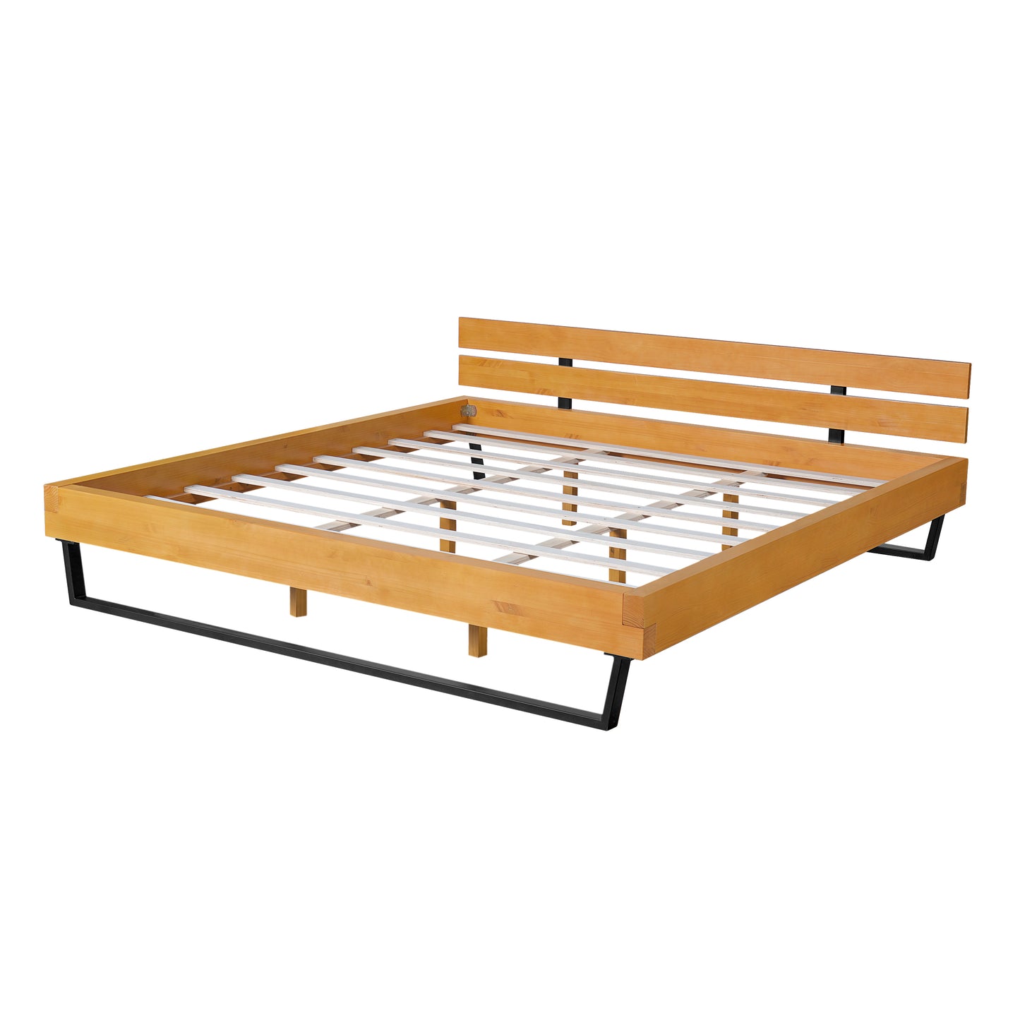 PINE WOOD BED FRAME Queensize And Kingsize