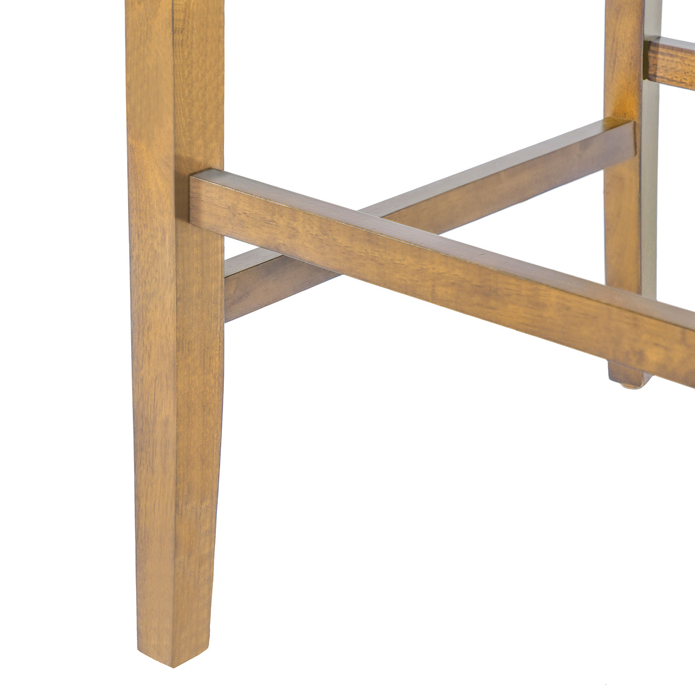 Barstools With rivet decoration wood Frame fabric Sponge cushion and Upholstered Barstools