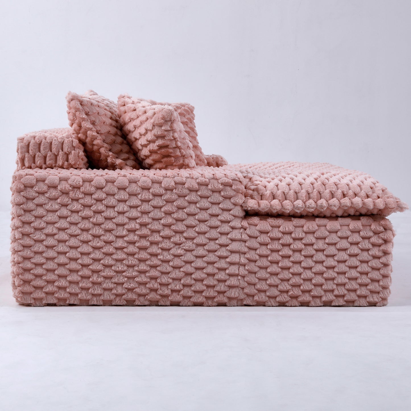 Comfort - bearing Sofa: Two Pillows and One Backrest