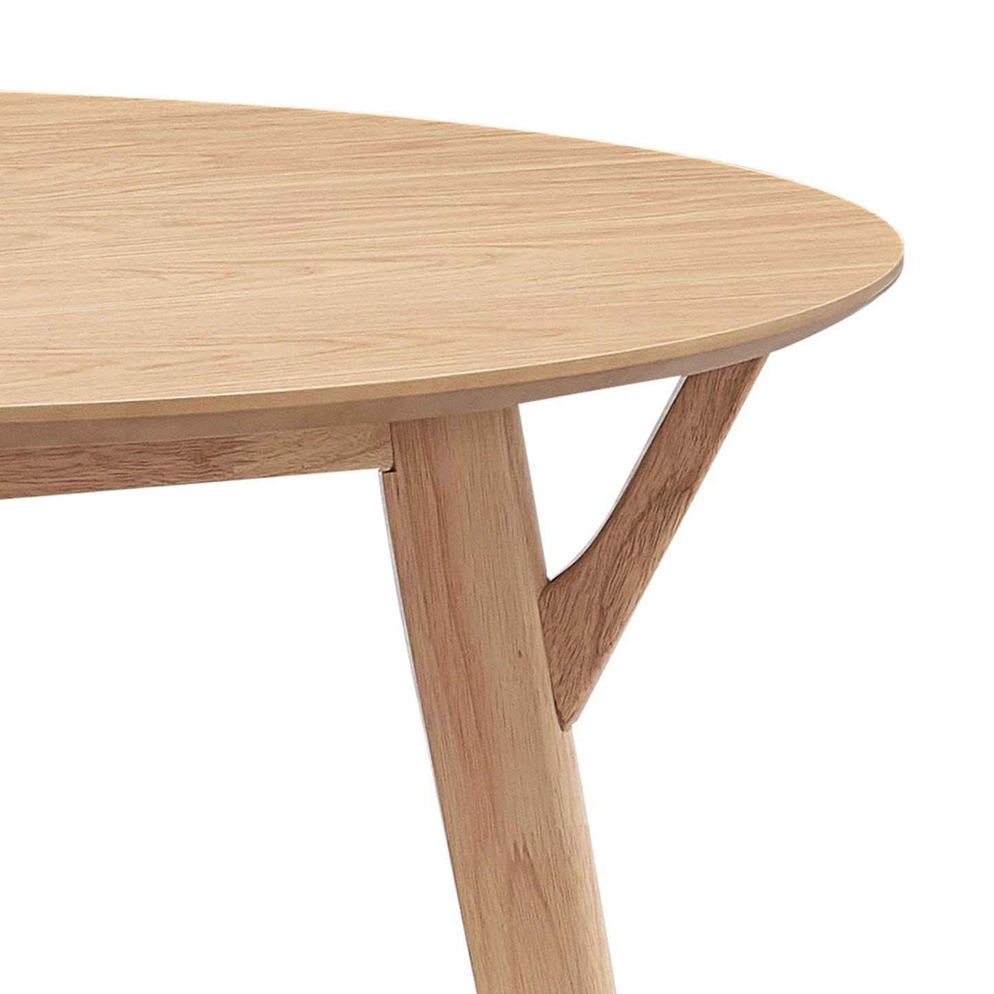 42 Inch Wooden Round Dining Table  for Living Room,Apartment,Restaurant